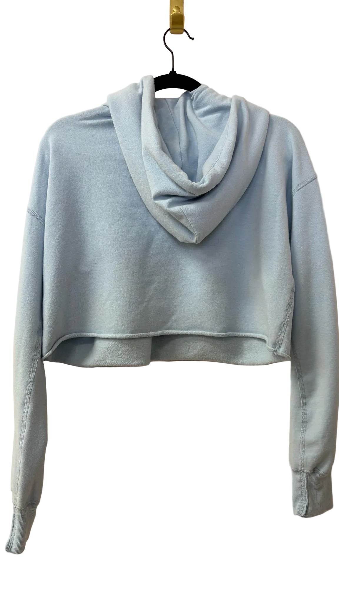 Size M Abercrombie Powder Blue cropped Ladies Top