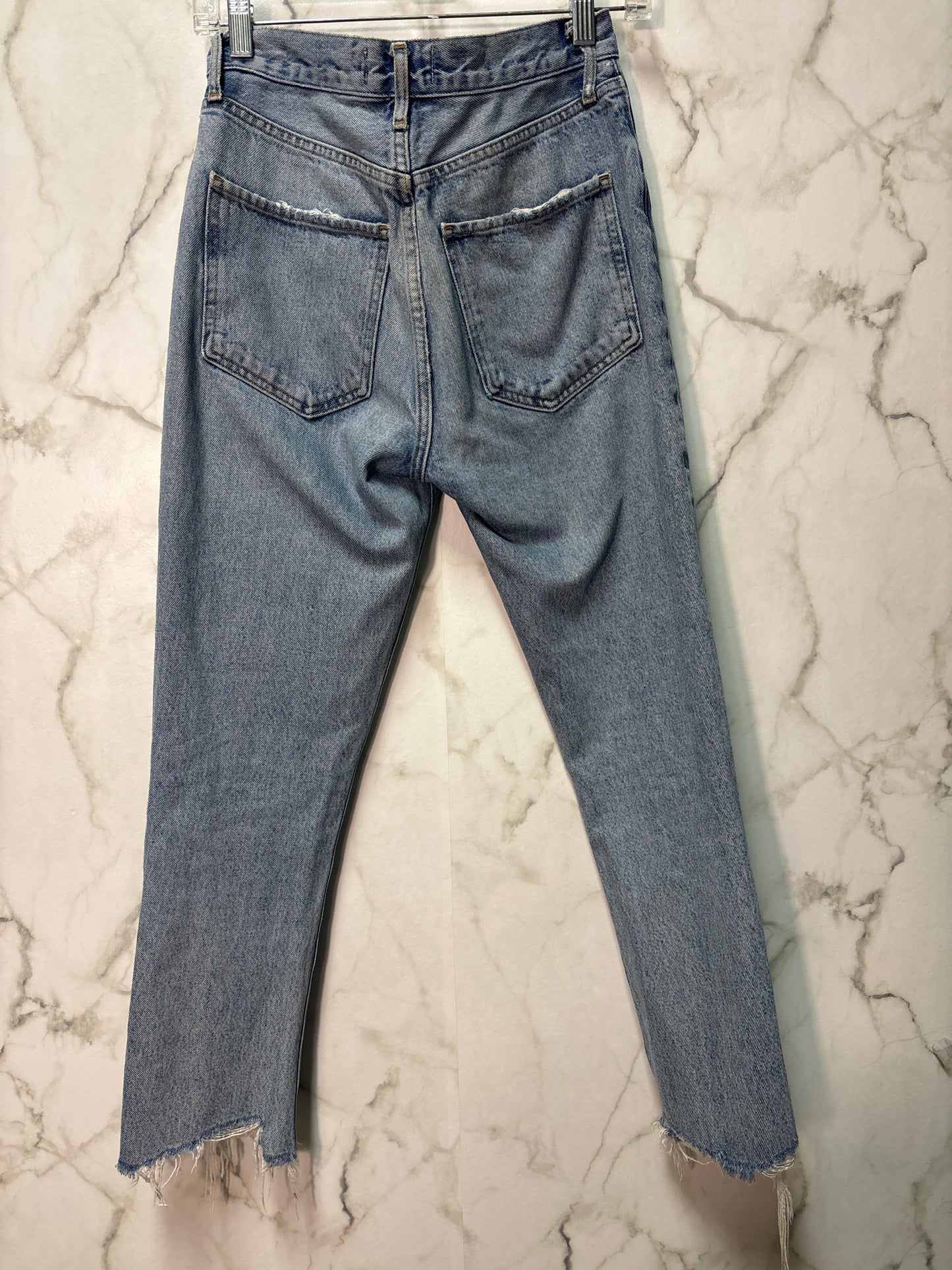 Size 25 Agolde Blue Denim Ladies Pants