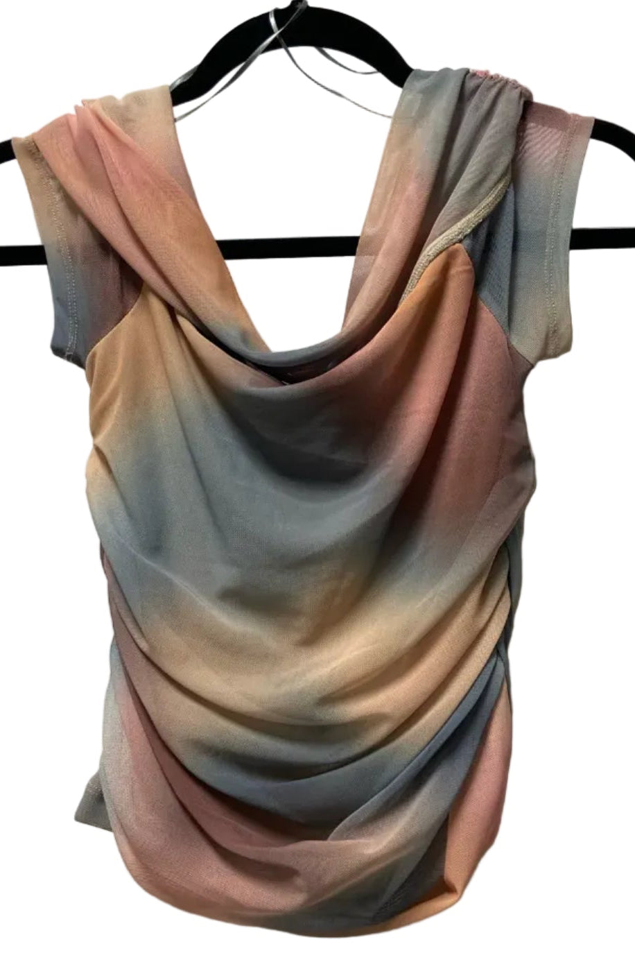 Size M Dynamite Multi-Color Sheer Women's Sleeveless Top