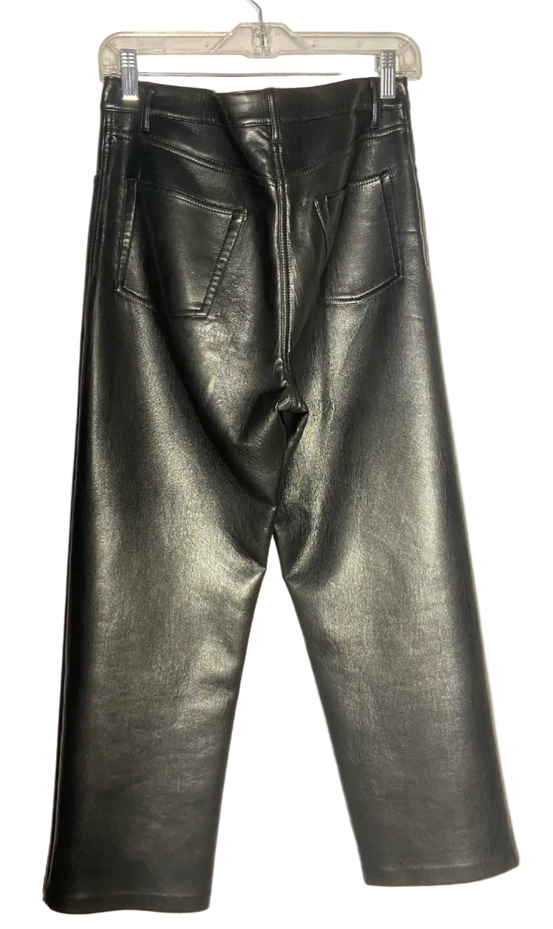 Size 6 Wilfred Black Leather Ladies Pants