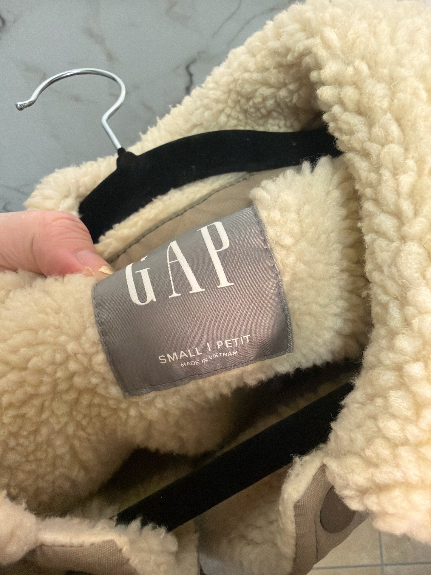 Size S Gap Green Cream Ladies Jacket