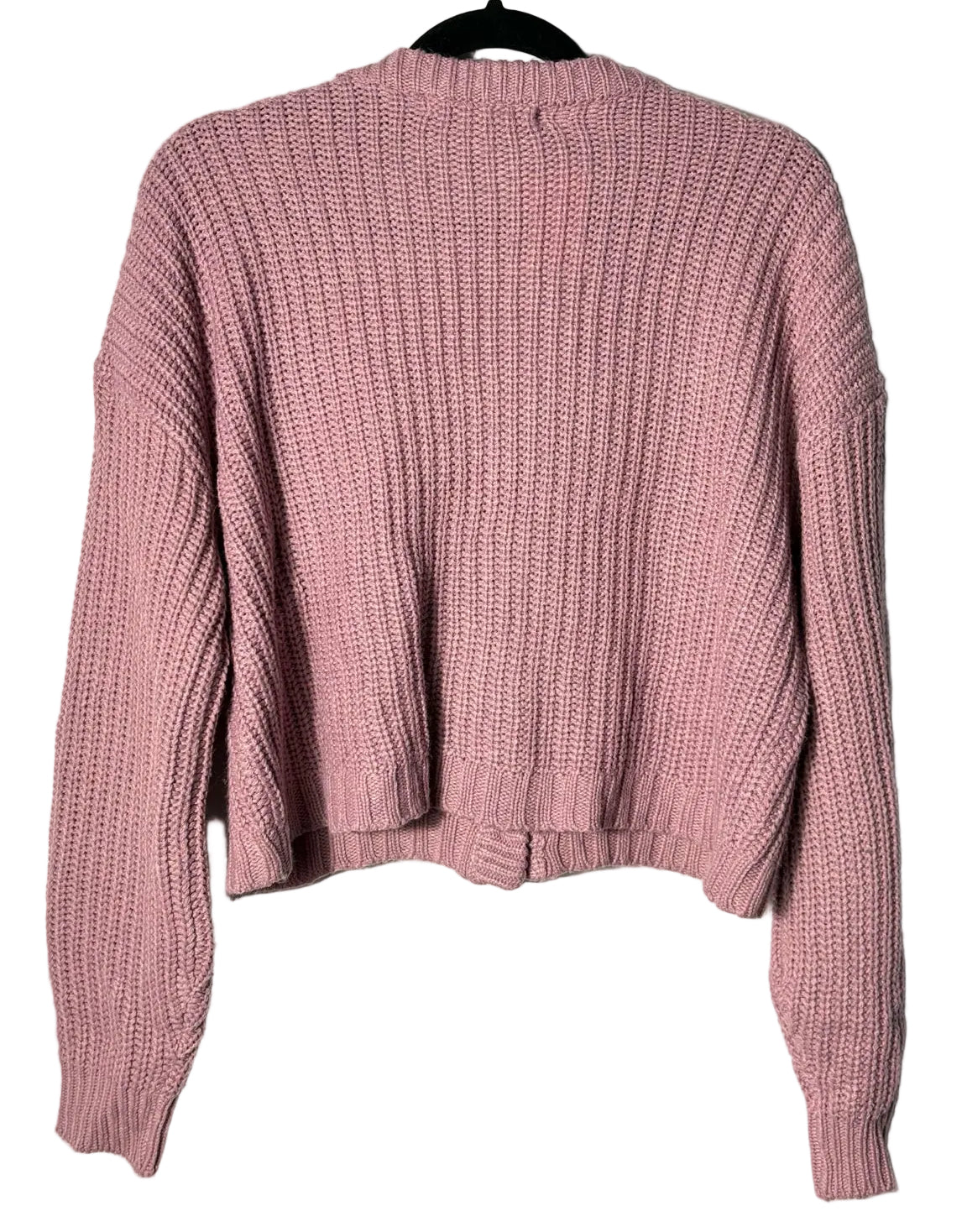 Size M Aeropostale Purple Knit Ladies Cardi