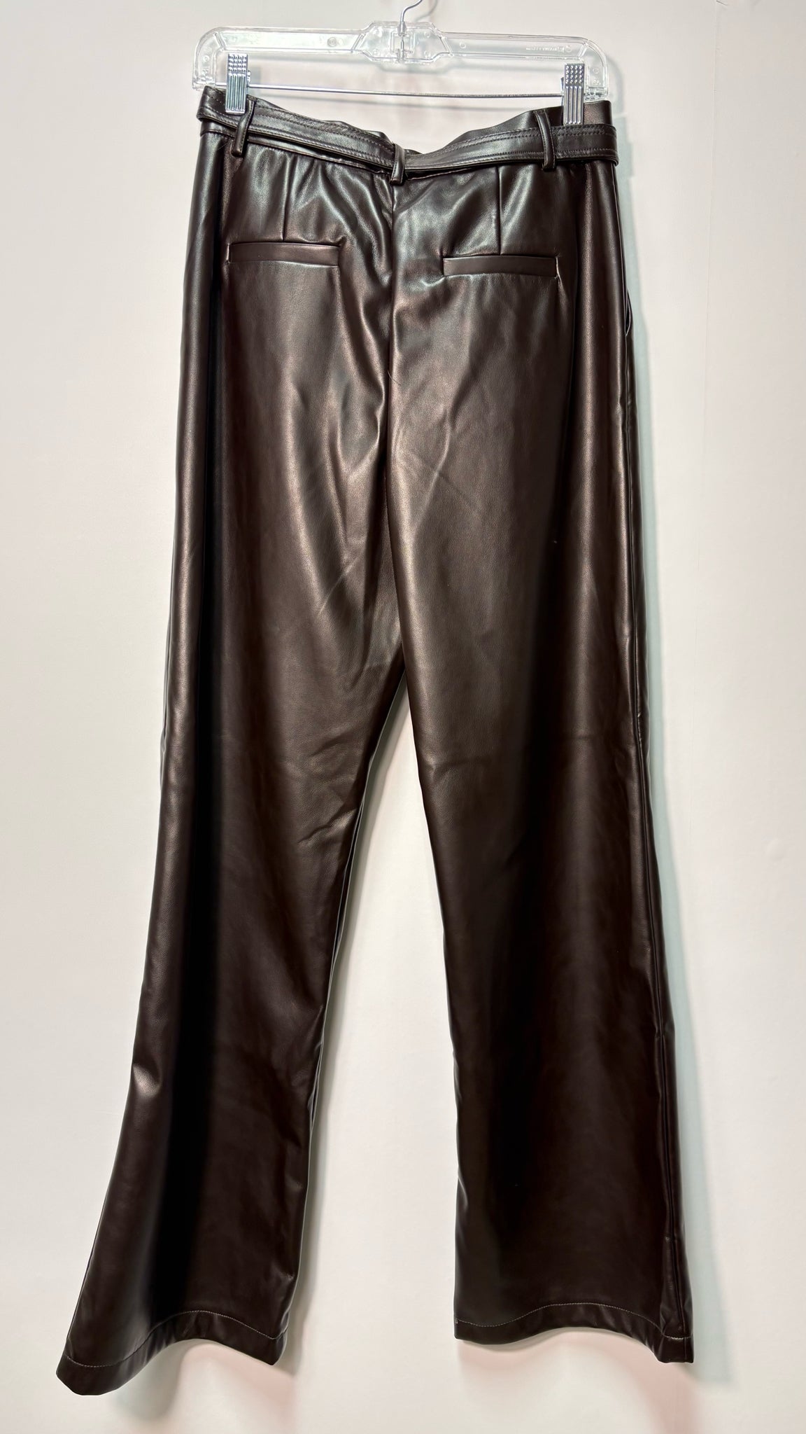 Size 6 Melanie Lyne Black Leather Ladies Pants