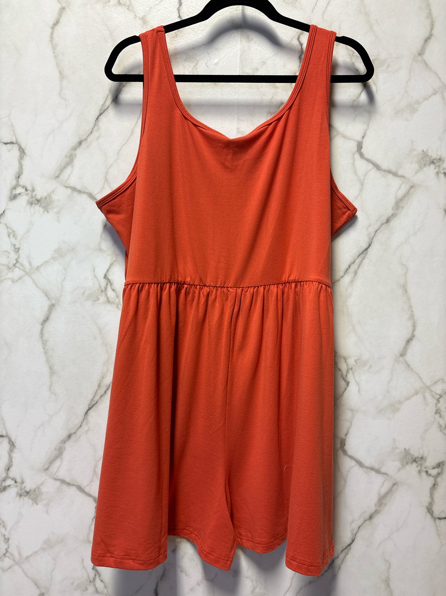 Size 4X Smash + Tess Orange Brand New Ladies Romper