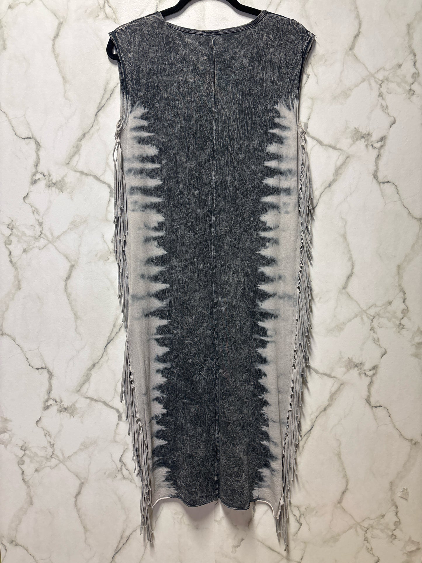 Size S Grey Tassle Ladies Dress