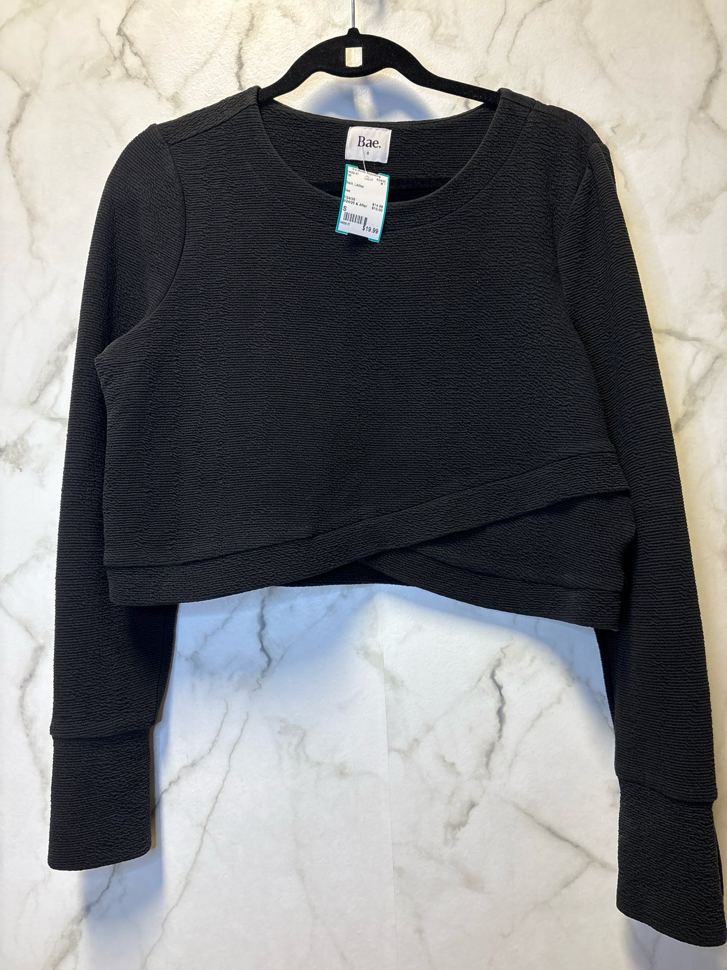 Size S Black Ladies Top