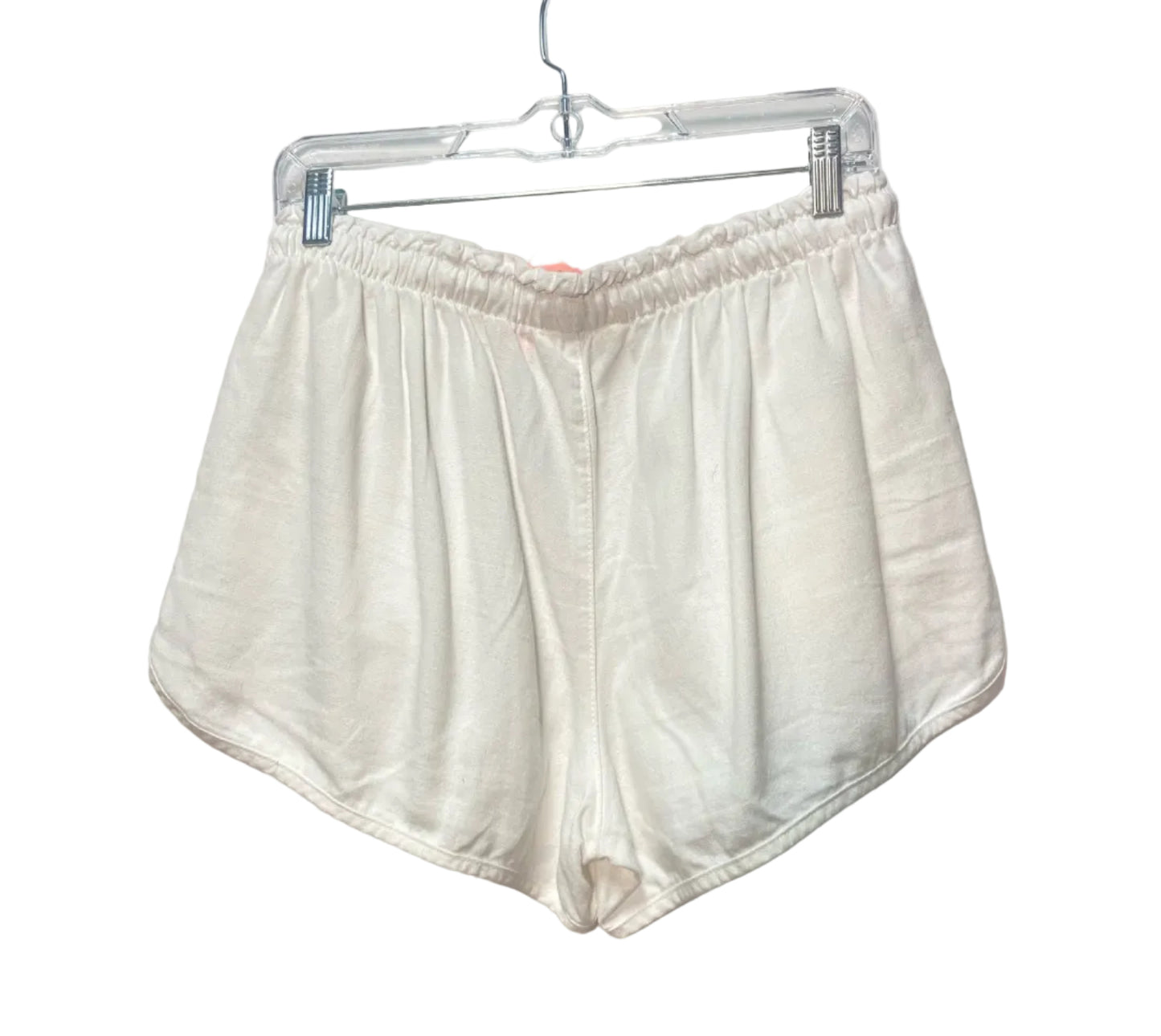 Size L White Ladies Shorts