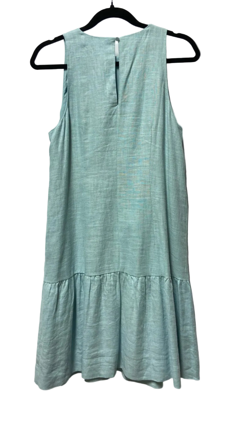 Size M RW & CO Blue Linen Ladies Dress