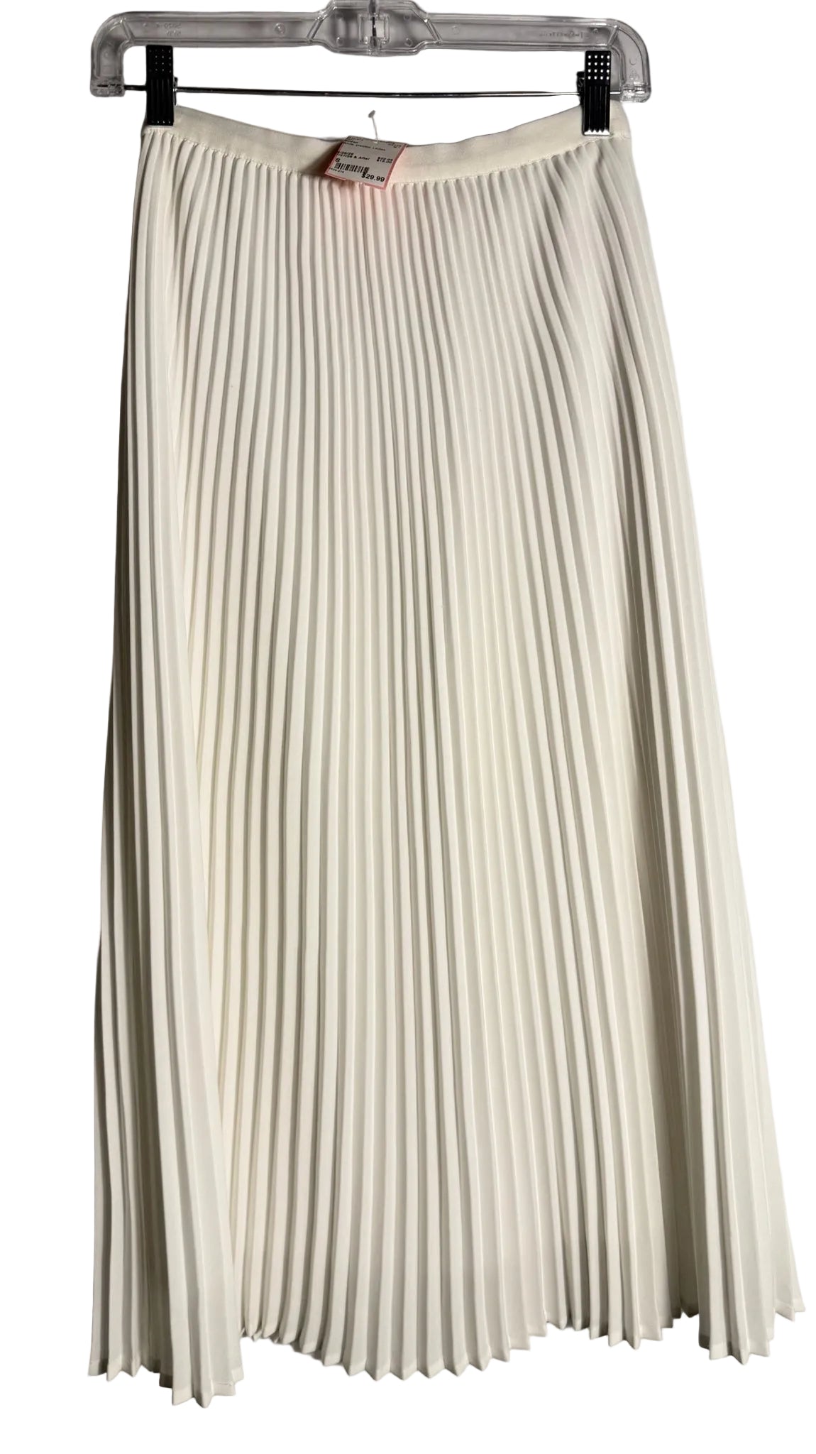 Size S Wilfred White pleated Ladies Skirt