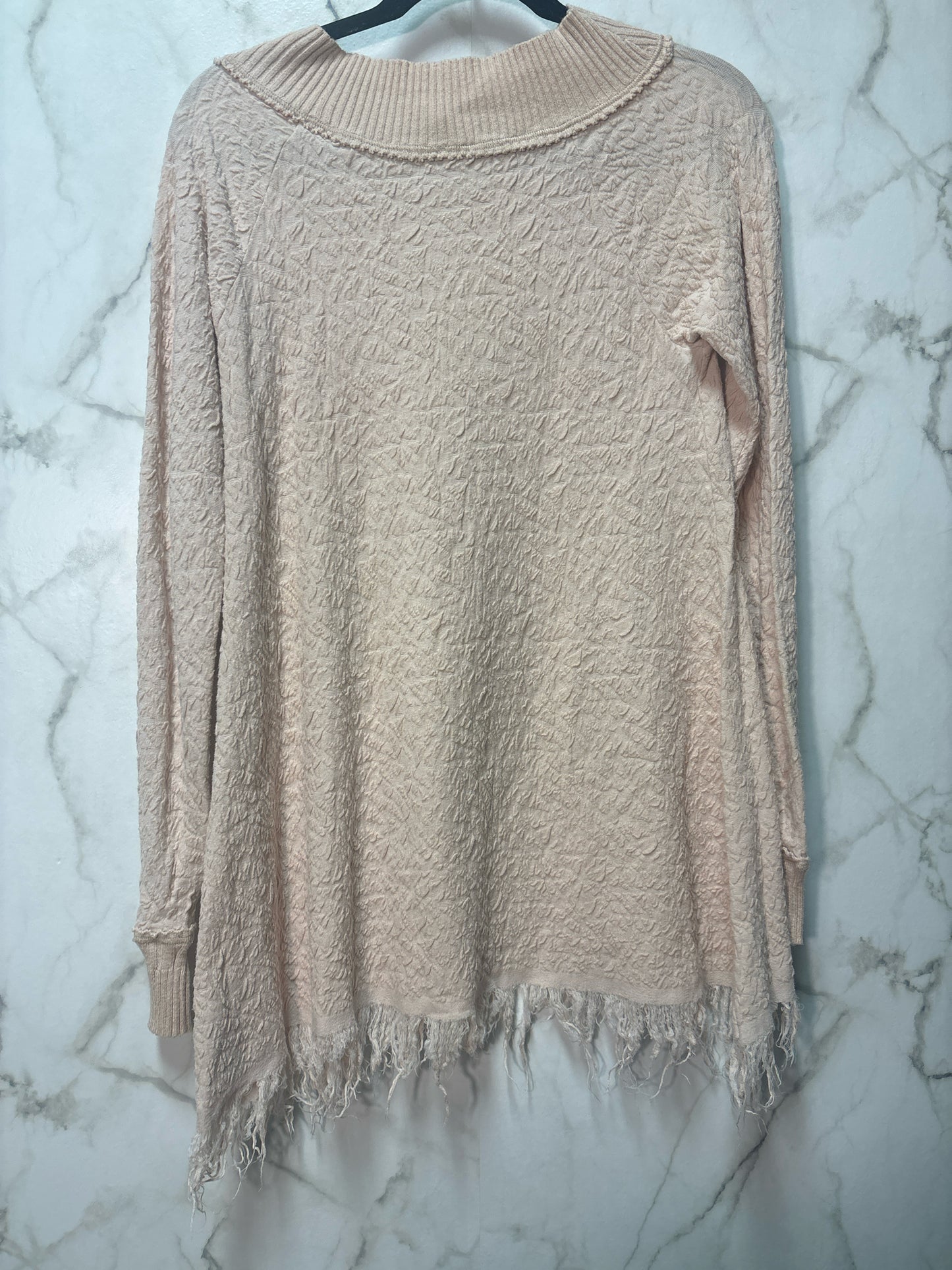 Size XS Free People Taupe Texture Ladies Top