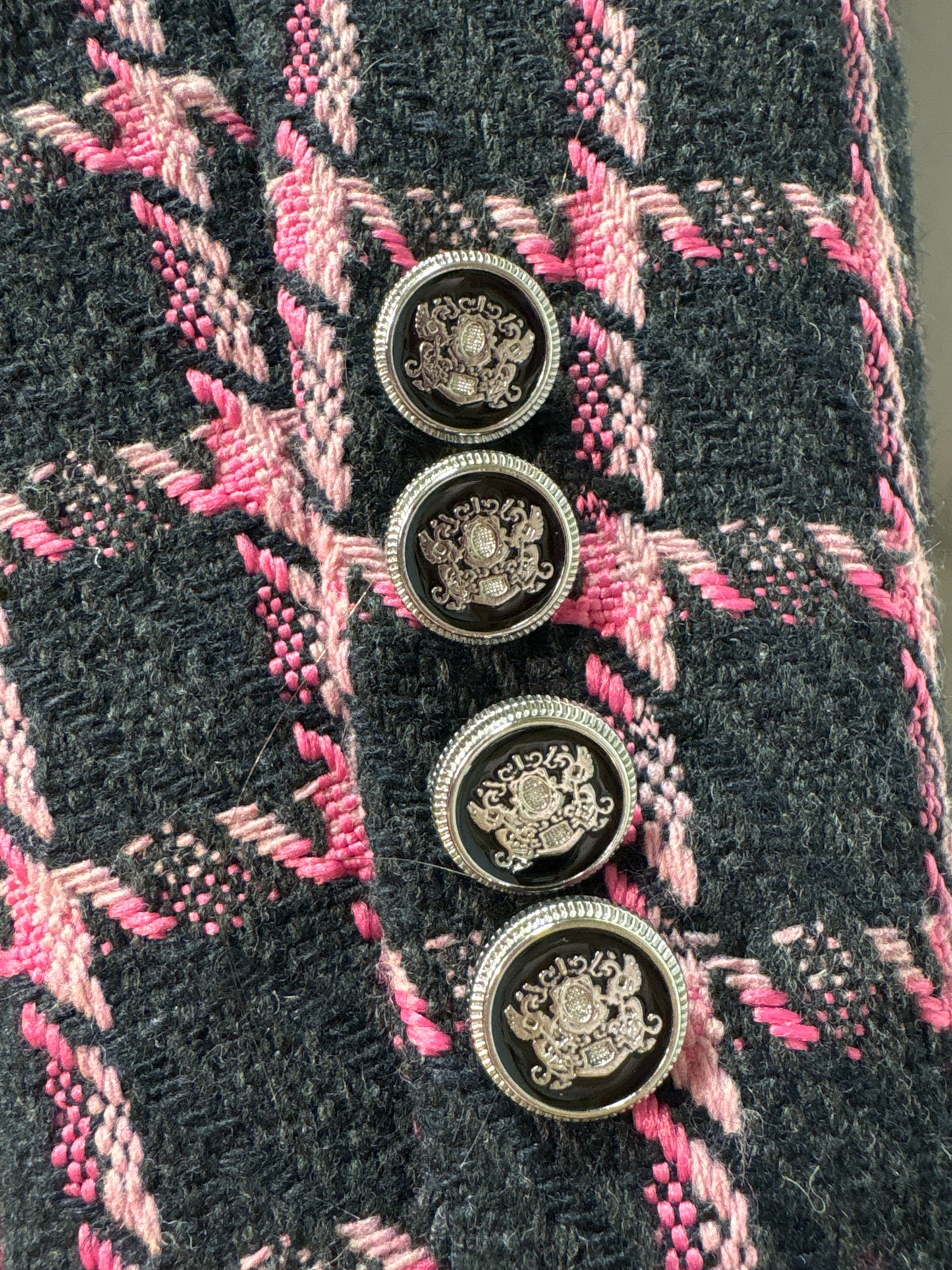 Size S Rachel Black Pink Ladies Blazer