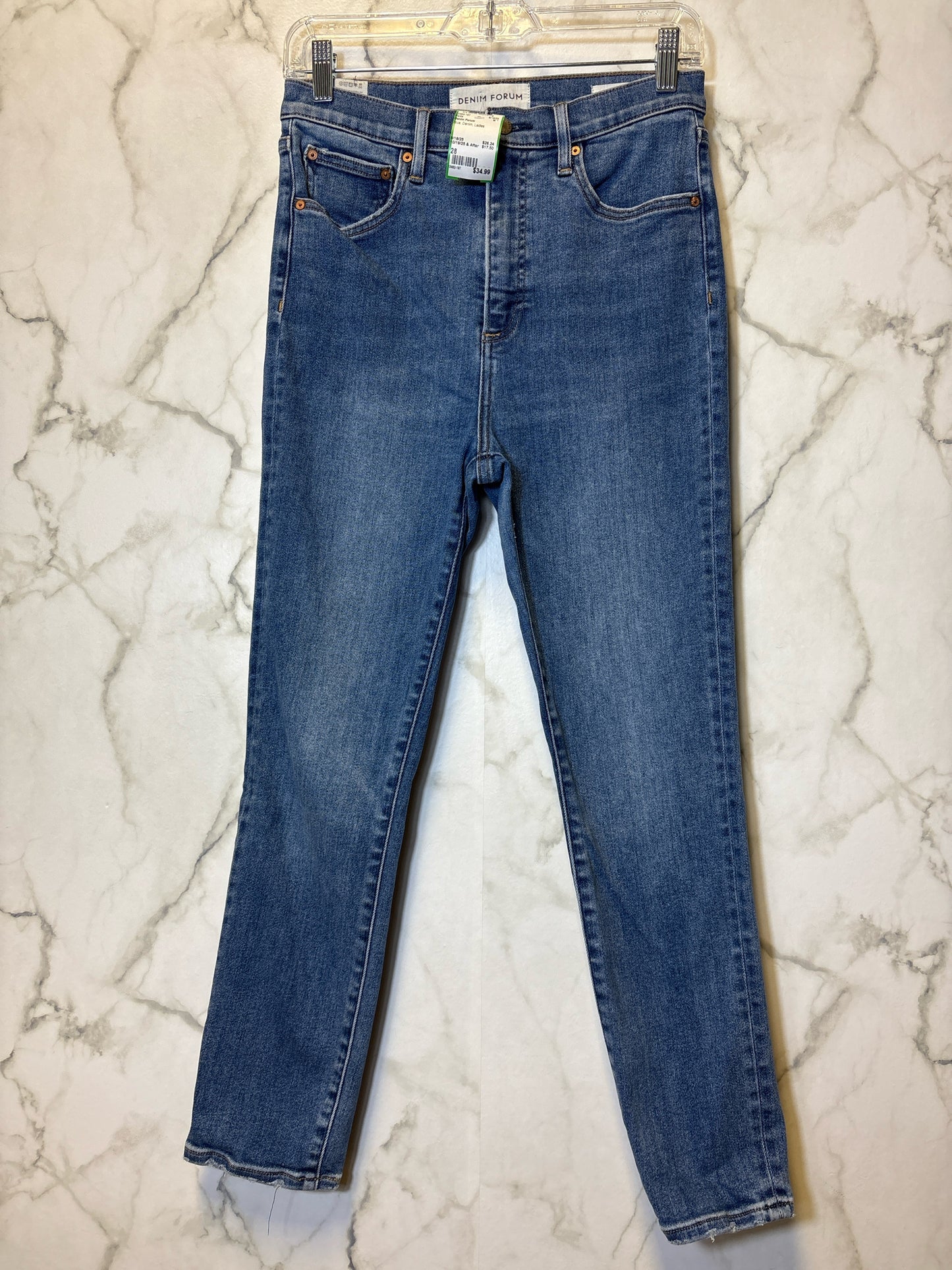 Size 28 Denim Forum Blue Denim Ladies Pants