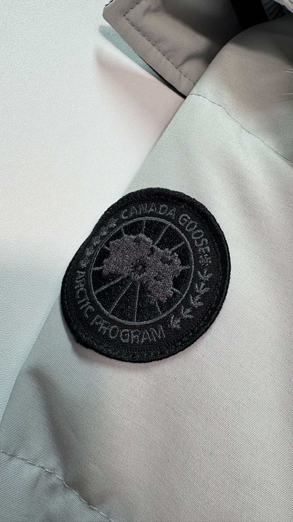 Size XS Canada Goose Grey Black Jacket