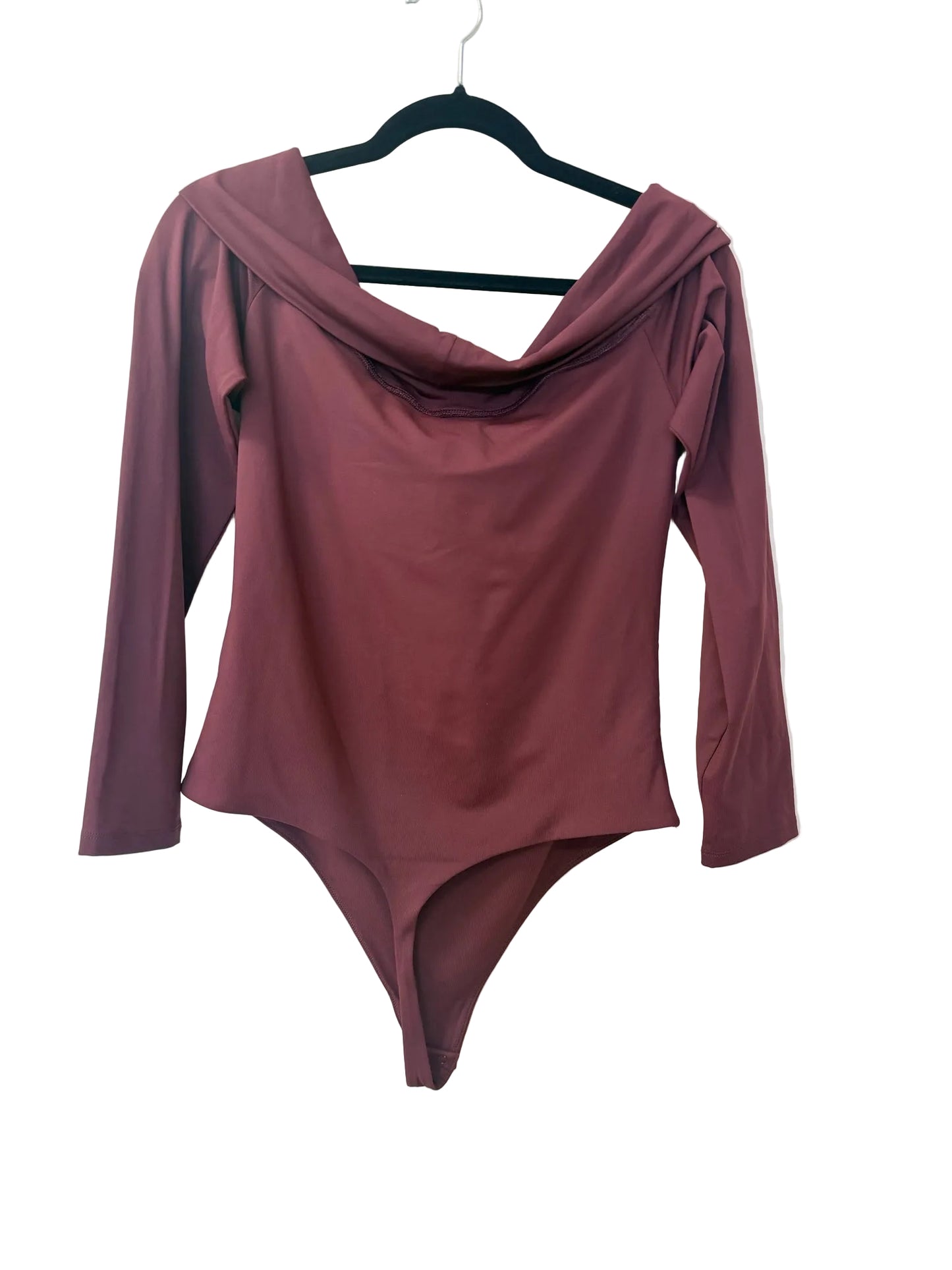 Size XL Aritzia Burgundy Brand New Ladies Bodysuit