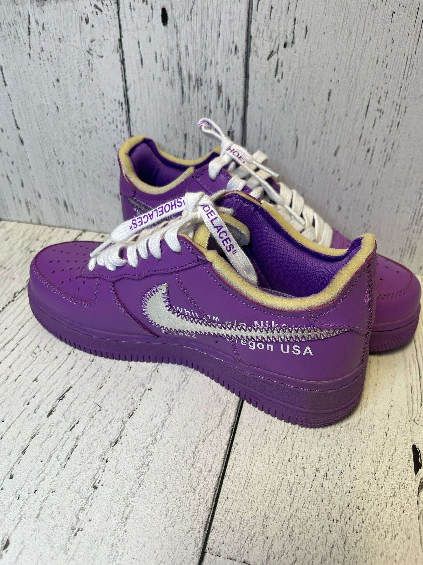 Size 6.5 Nike Purple Silver Footwear/Ladies