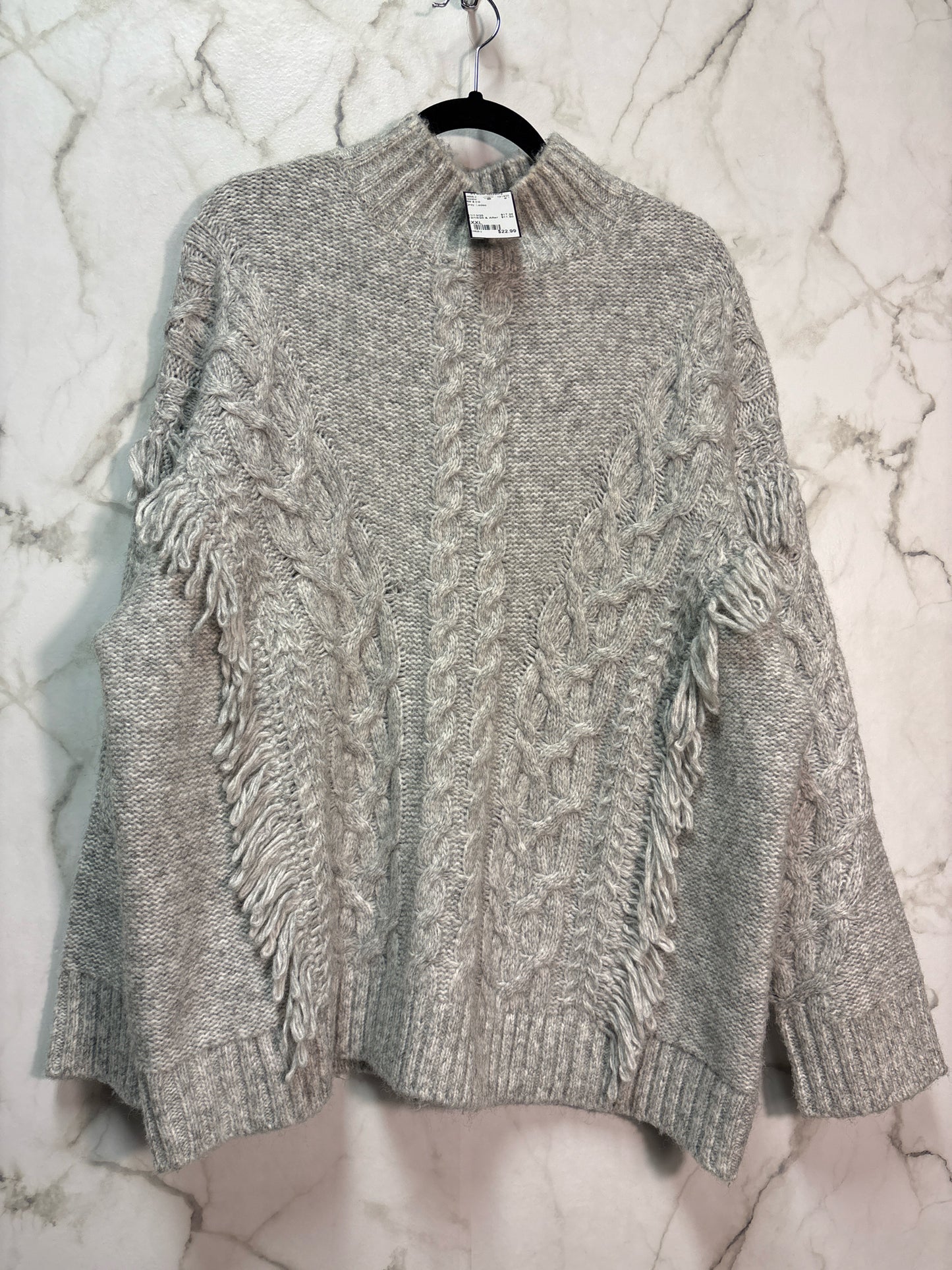 Size XXL RW & CO Grey Ladies Sweater