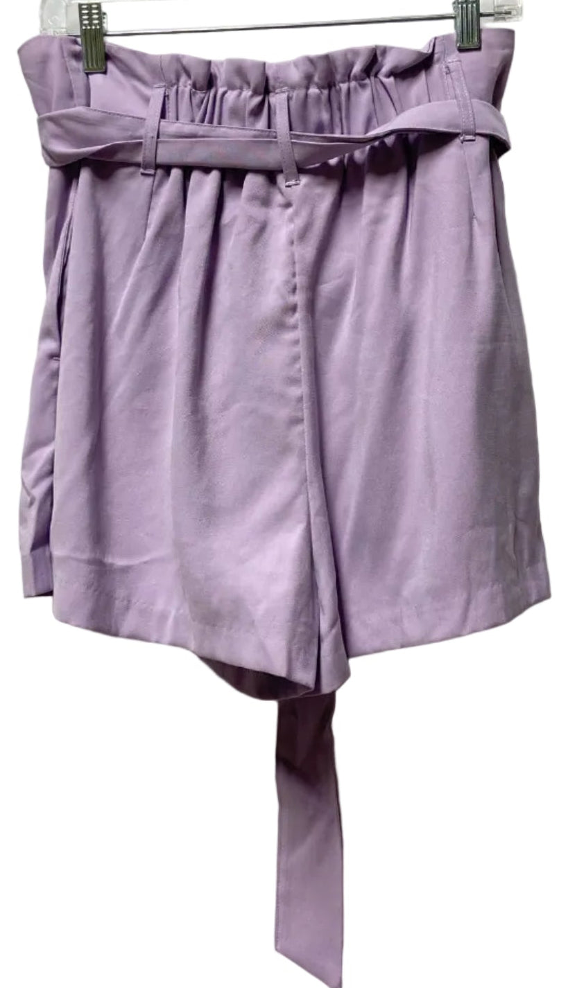 Size M Dynamite Lavender Brand New Belted Women's Shorts