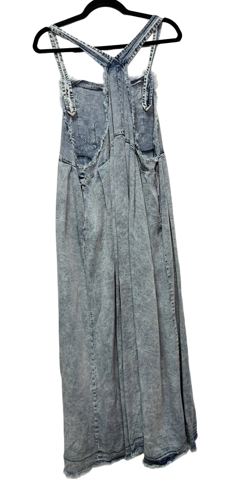 Size M Blue Denim buttons Ladies Dress