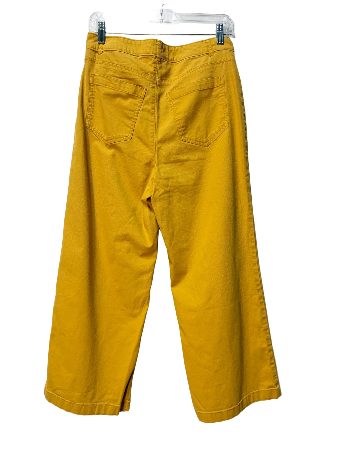 Size 8 Old Navy Yellow Denim Ladies Pants