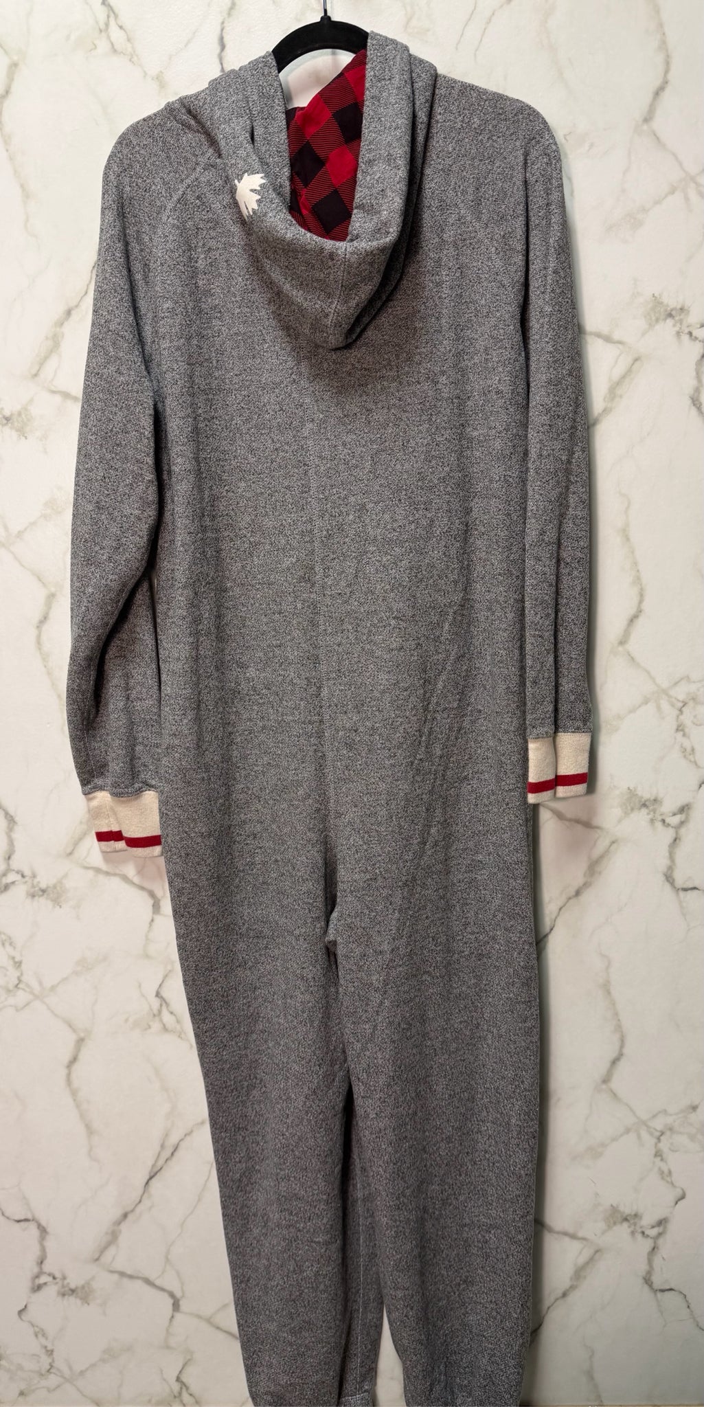 Size XL Roots Grey Red Ladies Romper