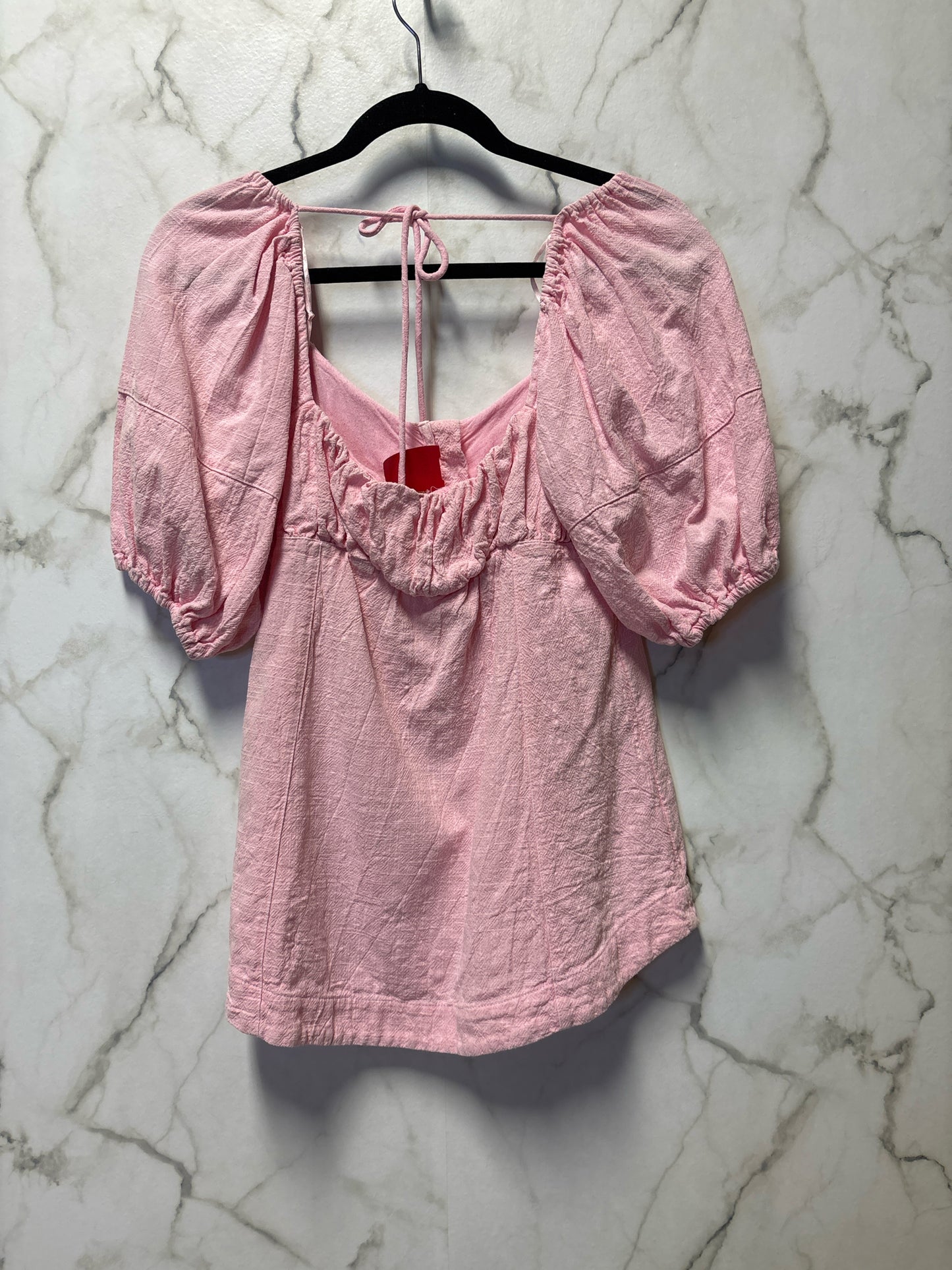 Size S Free People Pink Ladies Top