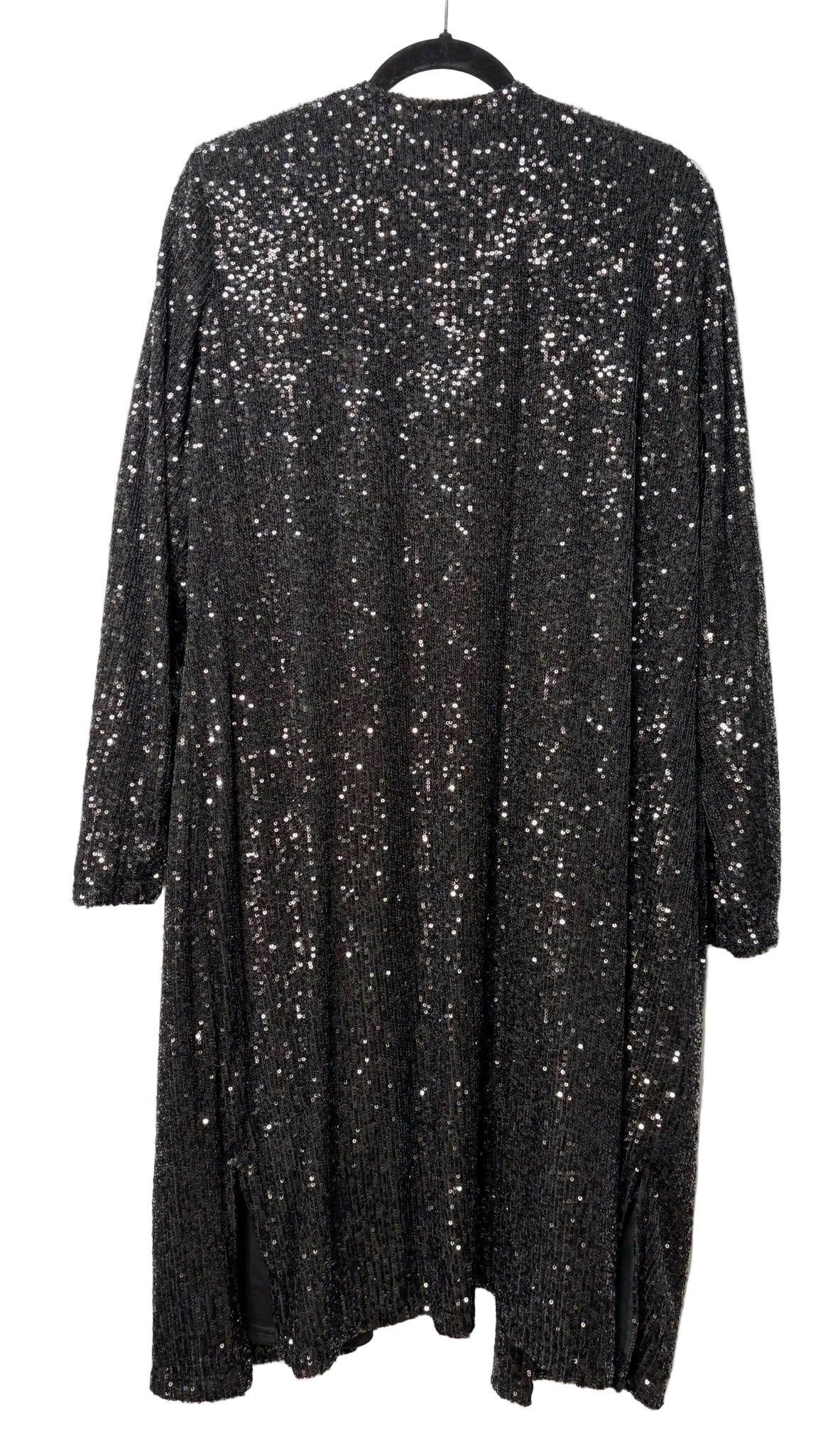 Size XL Ricki's Black Sequins Ladies Cardi