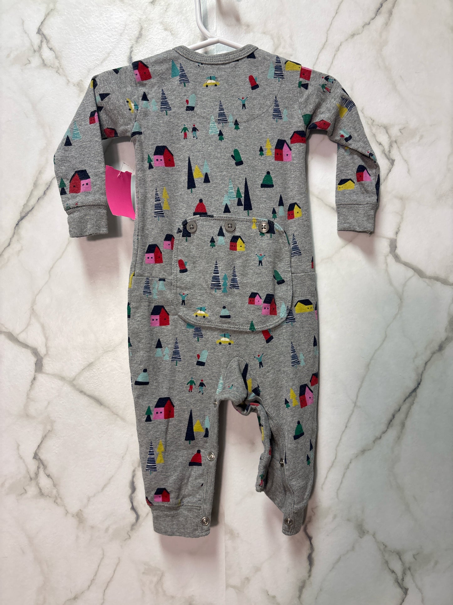 Size 6M Hatley Grey Onsie