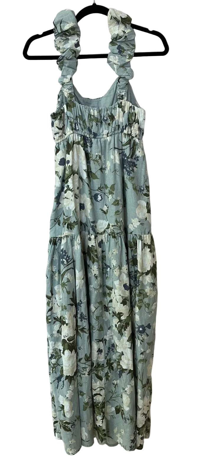 Size XS Abercrombie Blue White Floral Ladies Dress