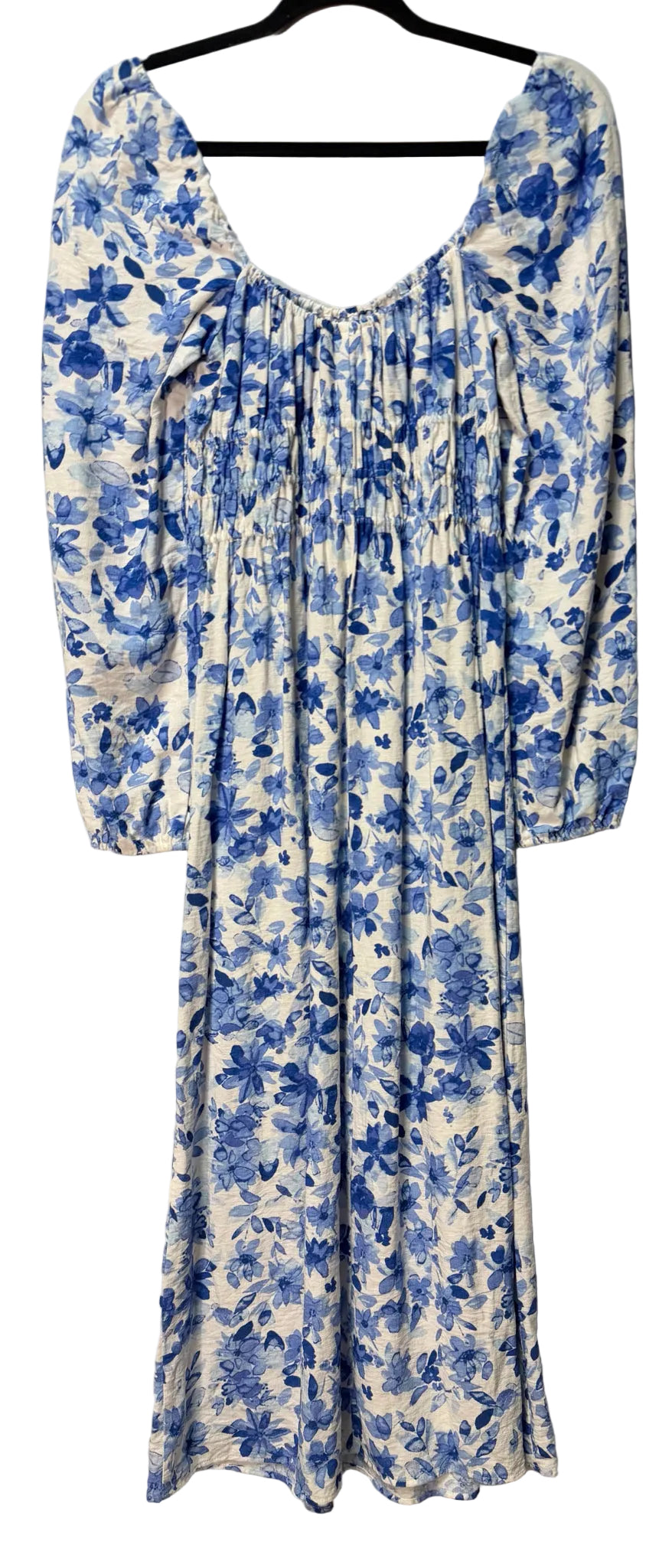 Size XS H & M Blue White Ladies Dress
