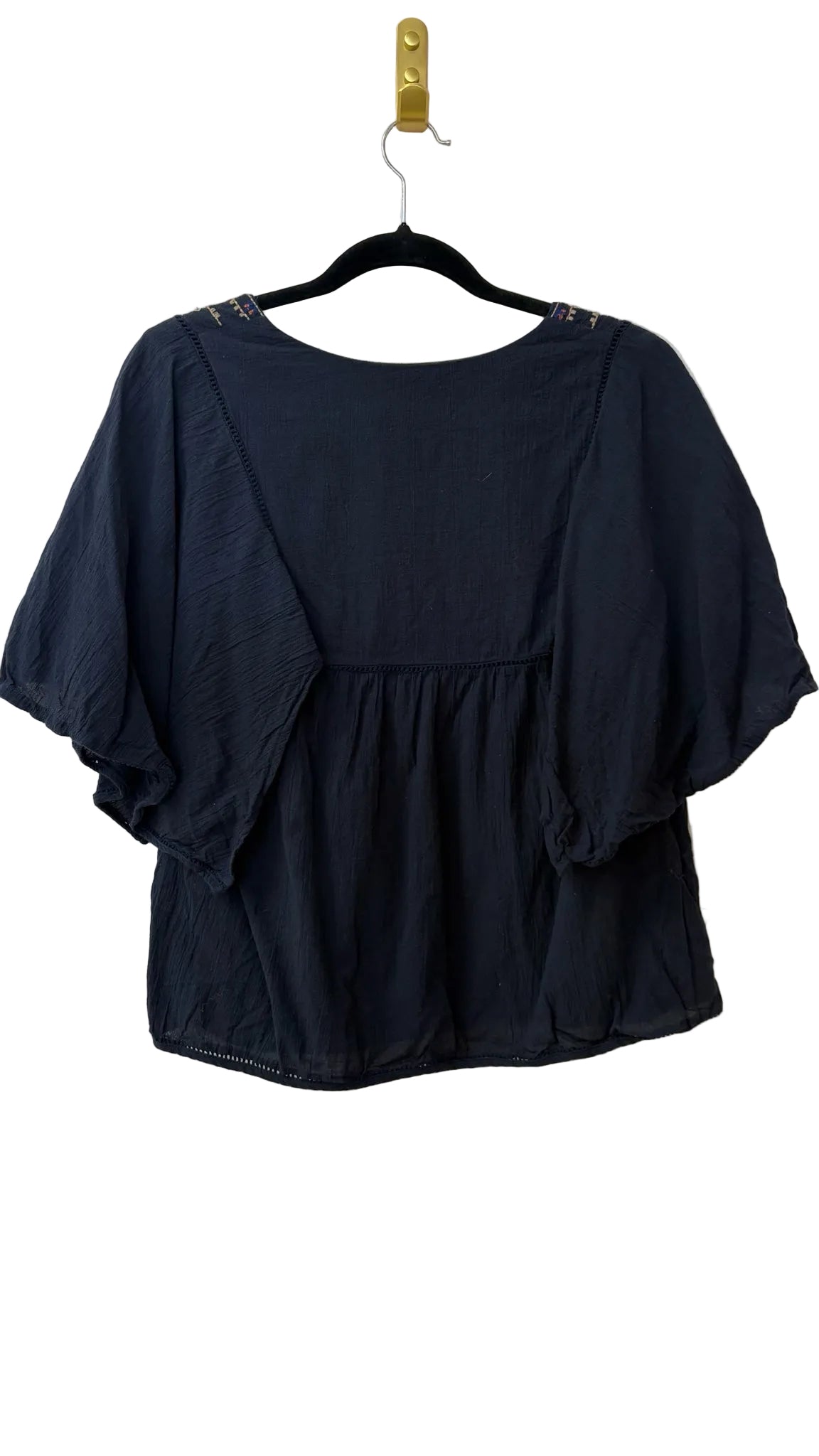 Size M Navy Ladies Top