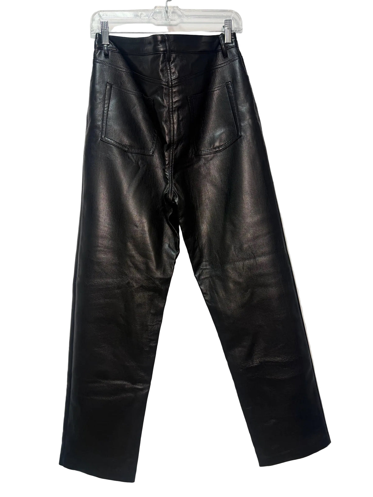 Size 12 Wilfred Black Vegan Leather Ladies Pants