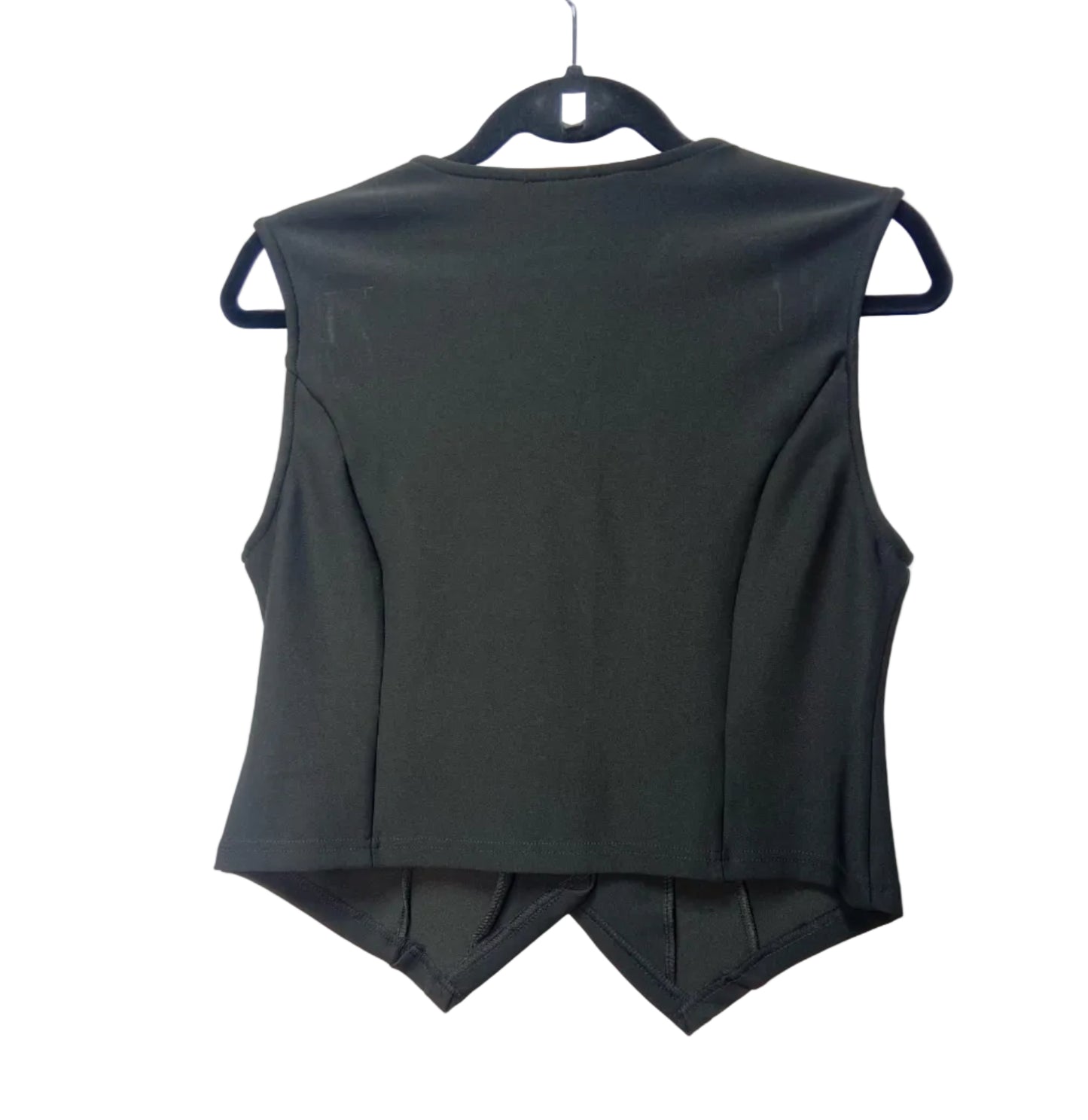 Size M Black Button Up Ladies Top