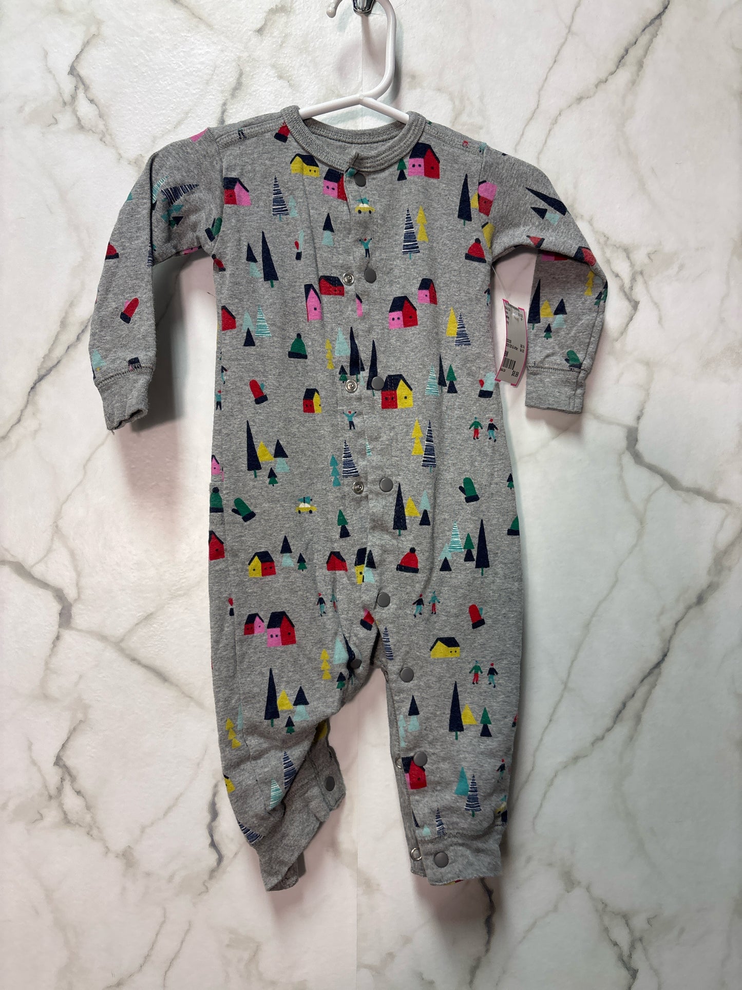 Size 6M Hatley Grey Onsie
