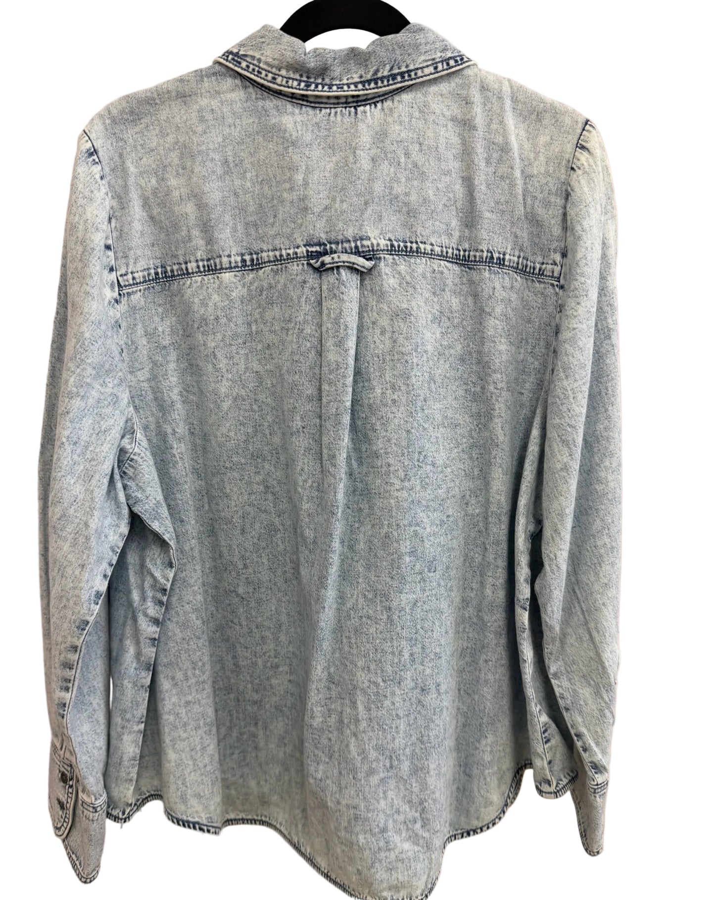 Size 2X Reitmans Blue Denim Brand New Ladies Top