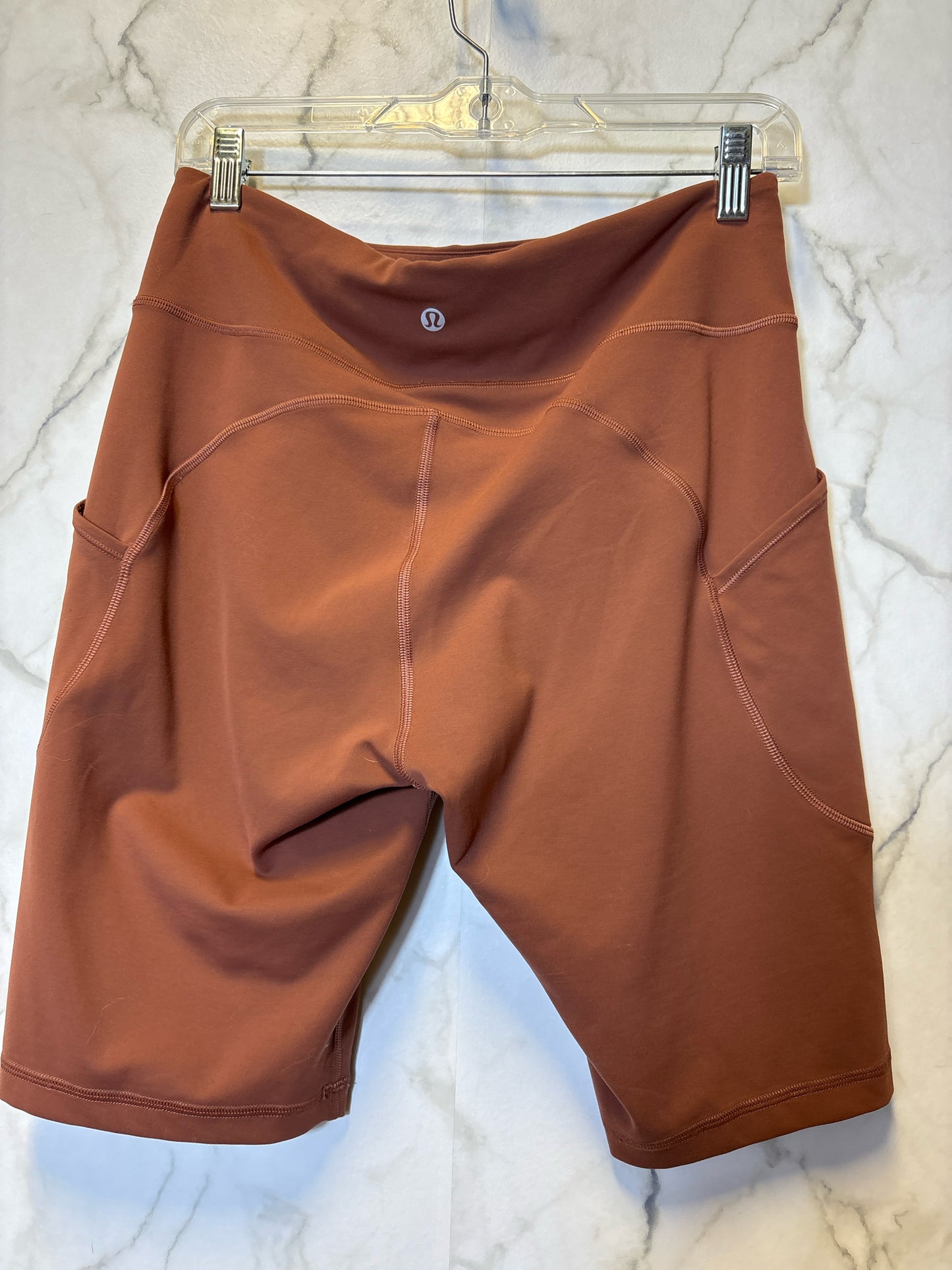 Size 10 Lululemon Rust Ladies Shorts