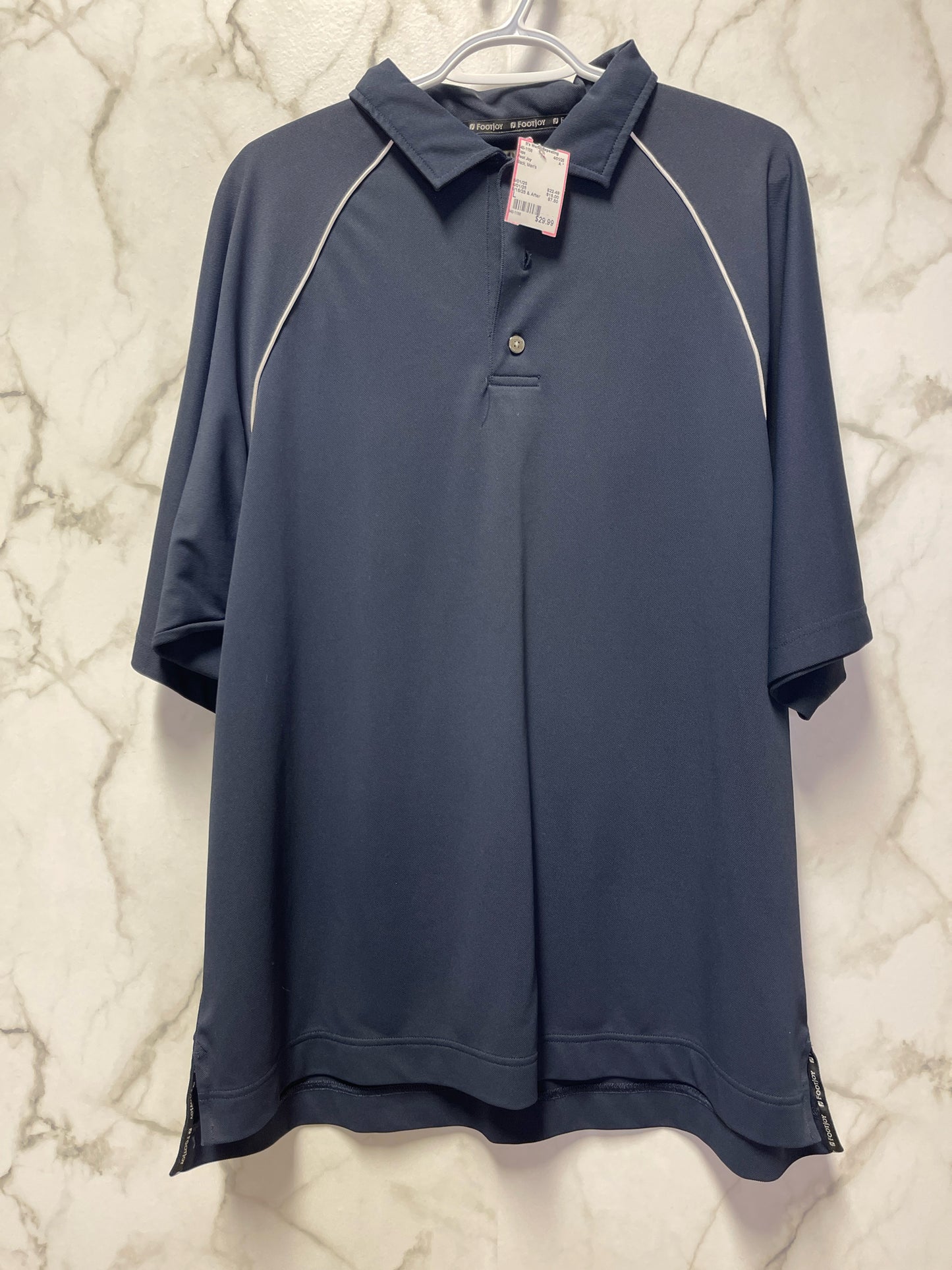 Size L Foot Joy Black Men's Tops