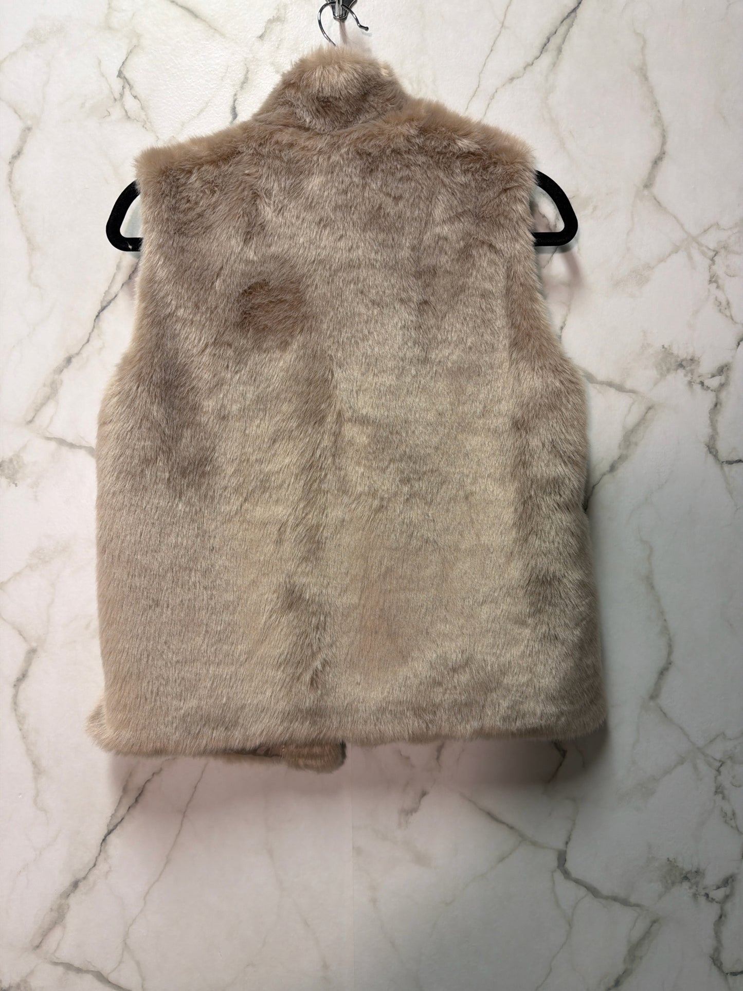 Size S Dynamite Brown Brand New Furry Ladies Vest