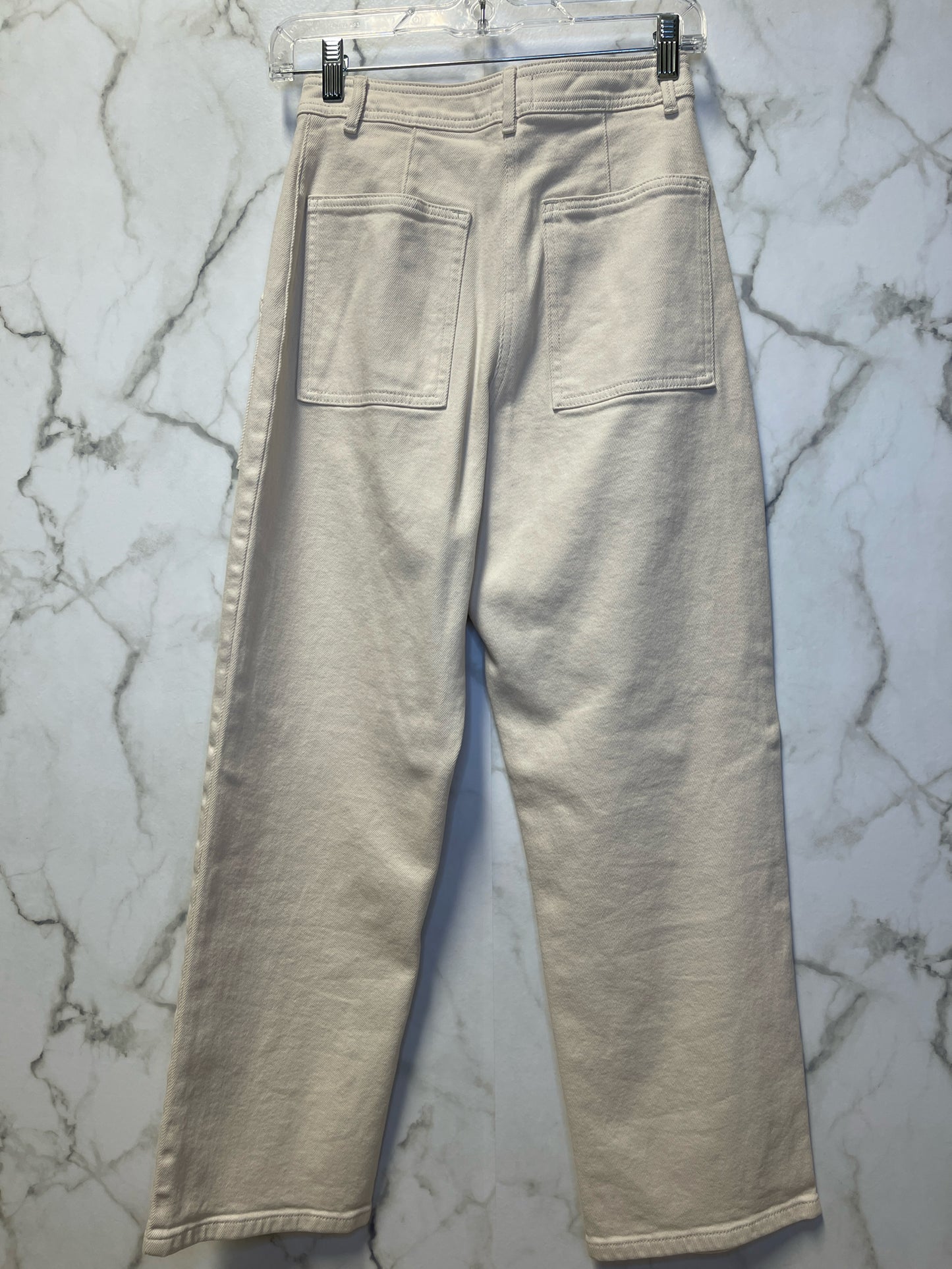 Size 0 Wilfred Cream Ladies Pants
