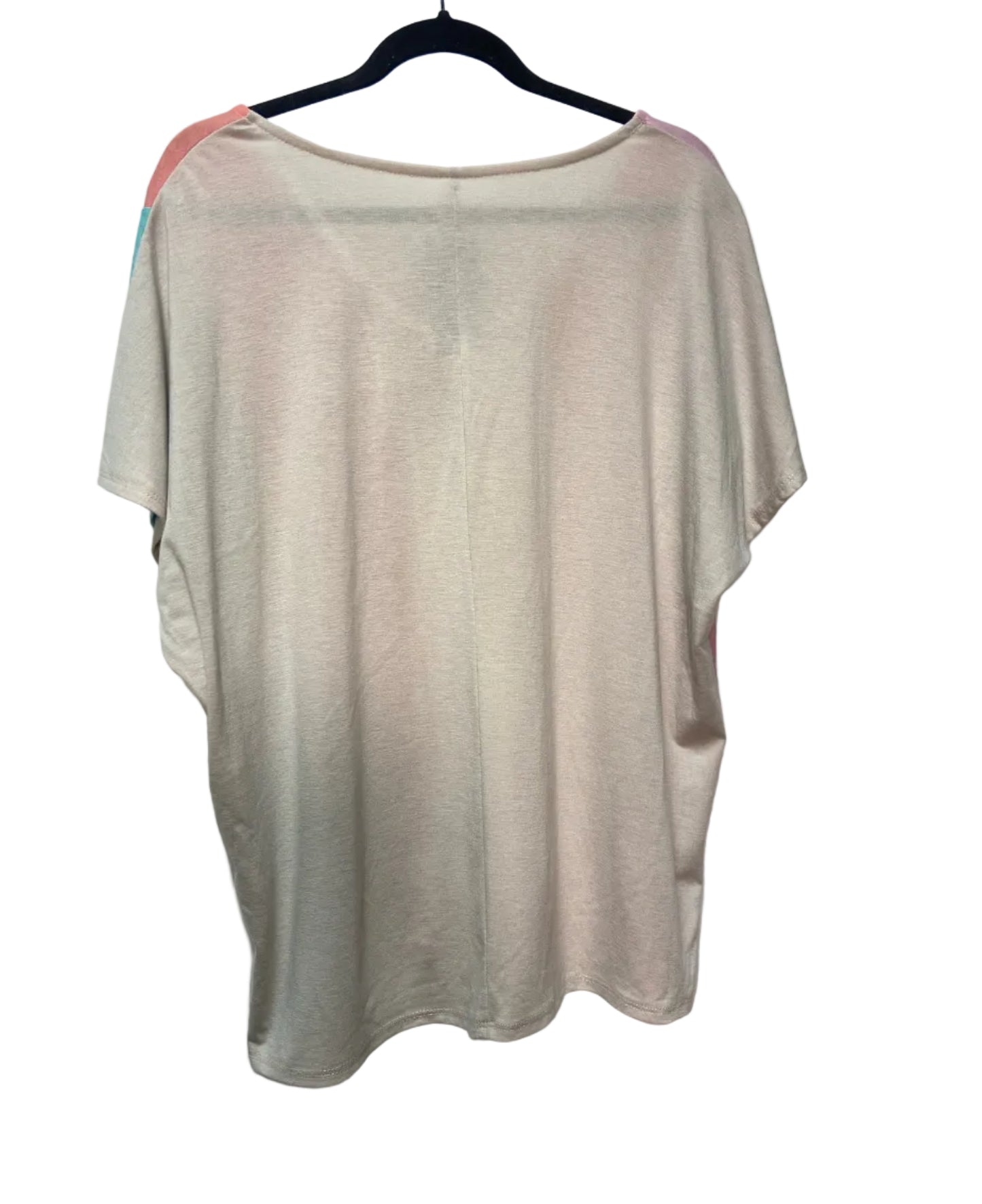 Size M Pink Stripe Brand New Ladies Top