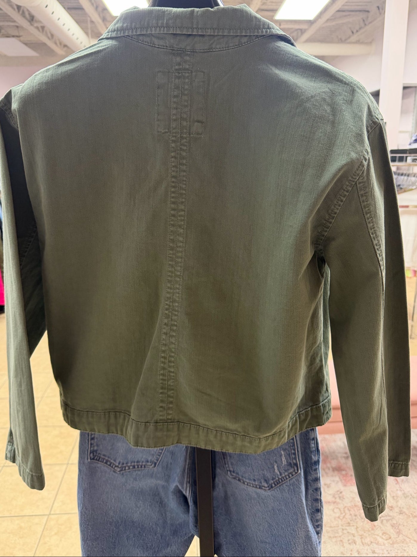 Size L Gap Green Ladies Jacket