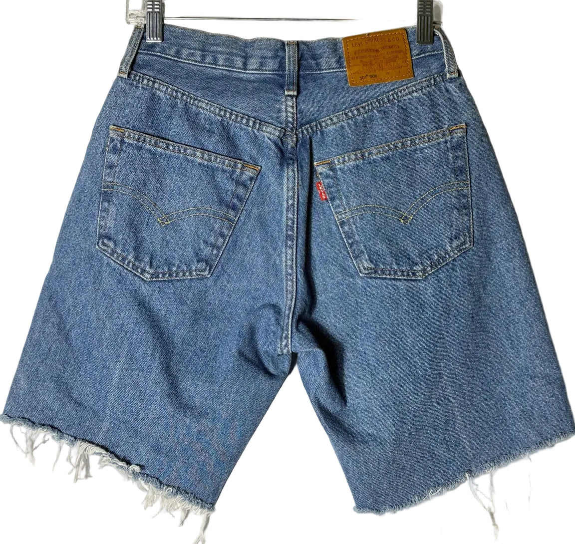 Size 25 Levis Denim Ladies Shorts