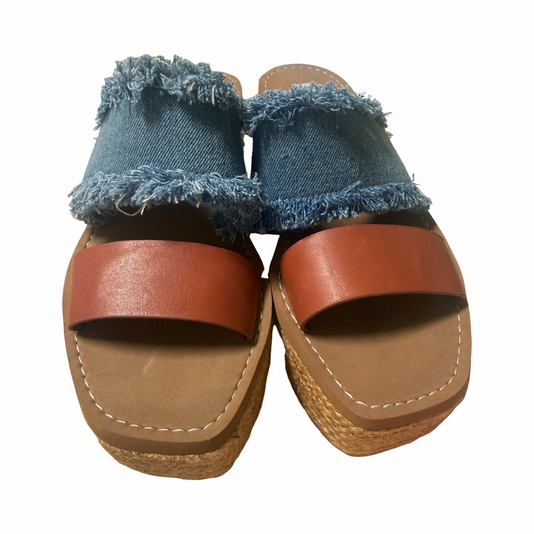 Steve Madden Denim Brown Ladies Footwear/Ladies