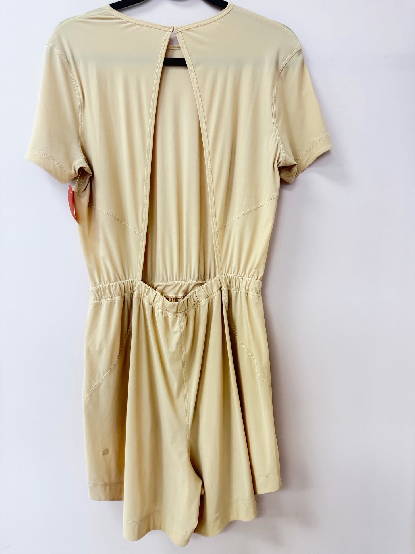 Size 8 Lululemon Butter Yellow Ladies Romper