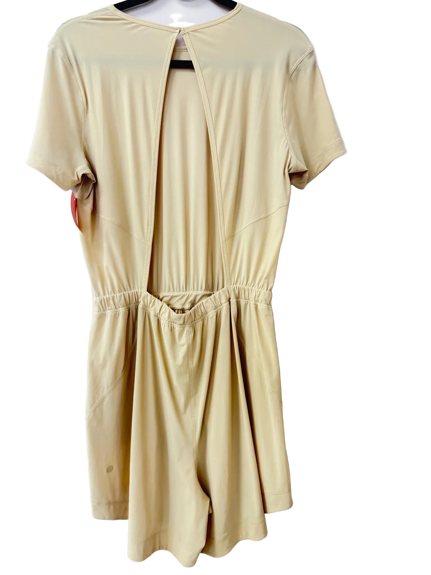 Size 8 Lululemon Butter Yellow Ladies Romper