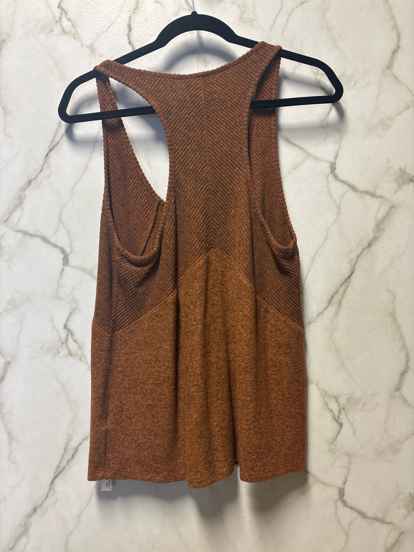 Size L Anthropologie Rust Ladies Top