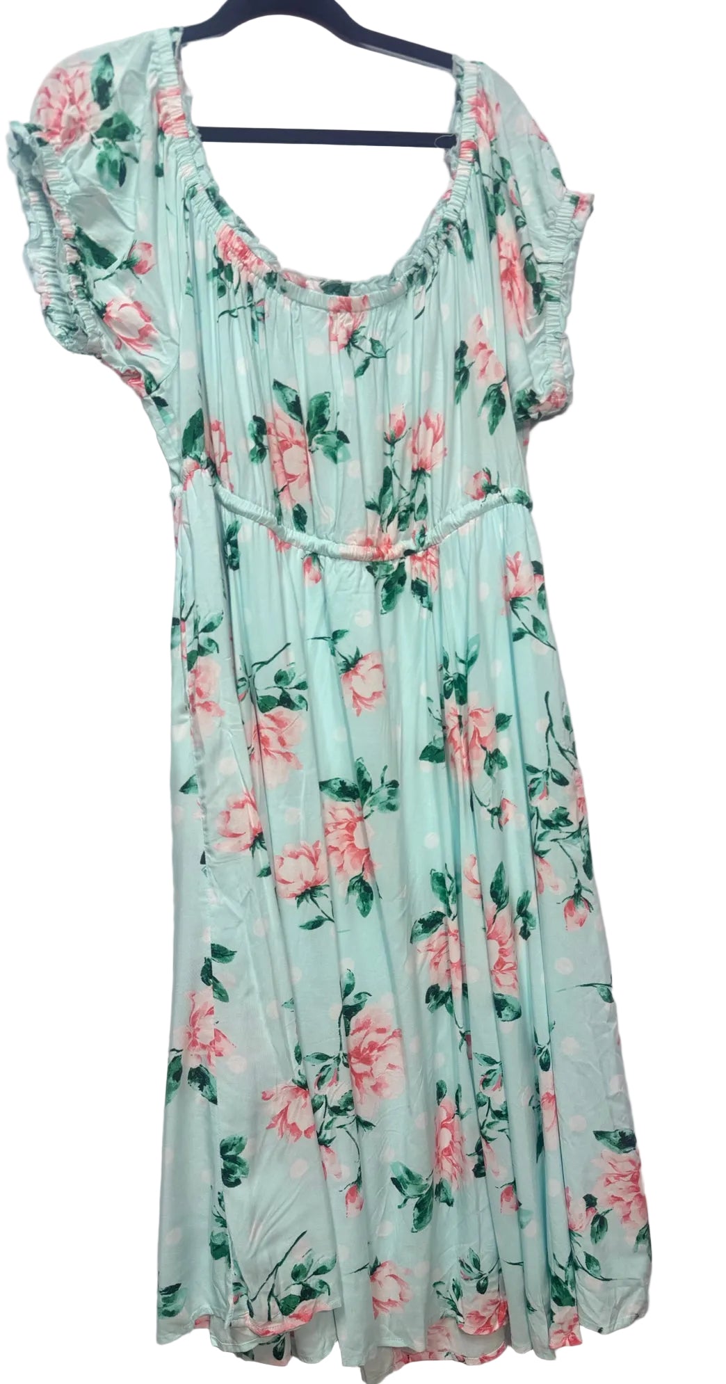 Size 3 Torrid Mint Brand New Floral Ladies Dress