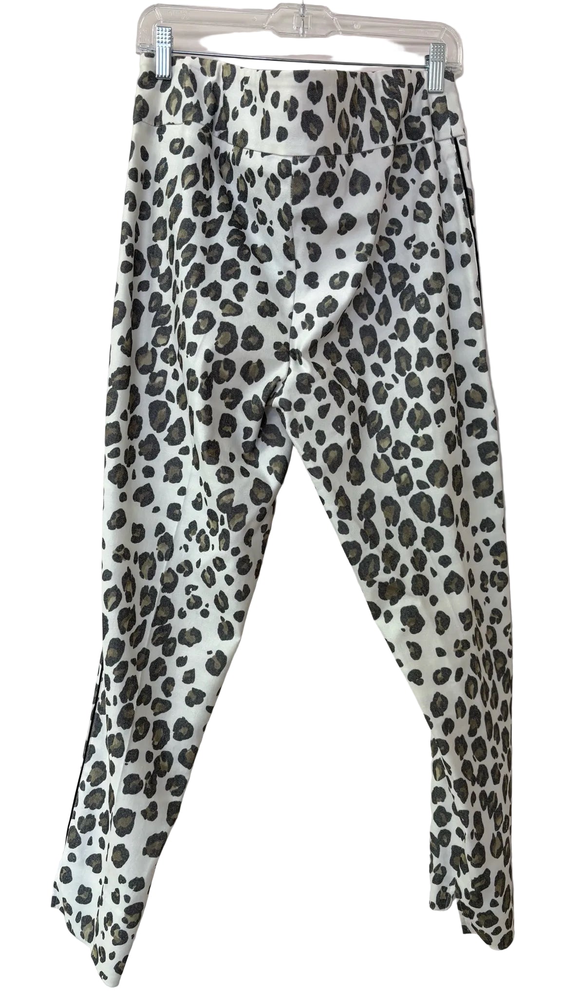 Size 16 White Black Animal Print Ladies Pants
