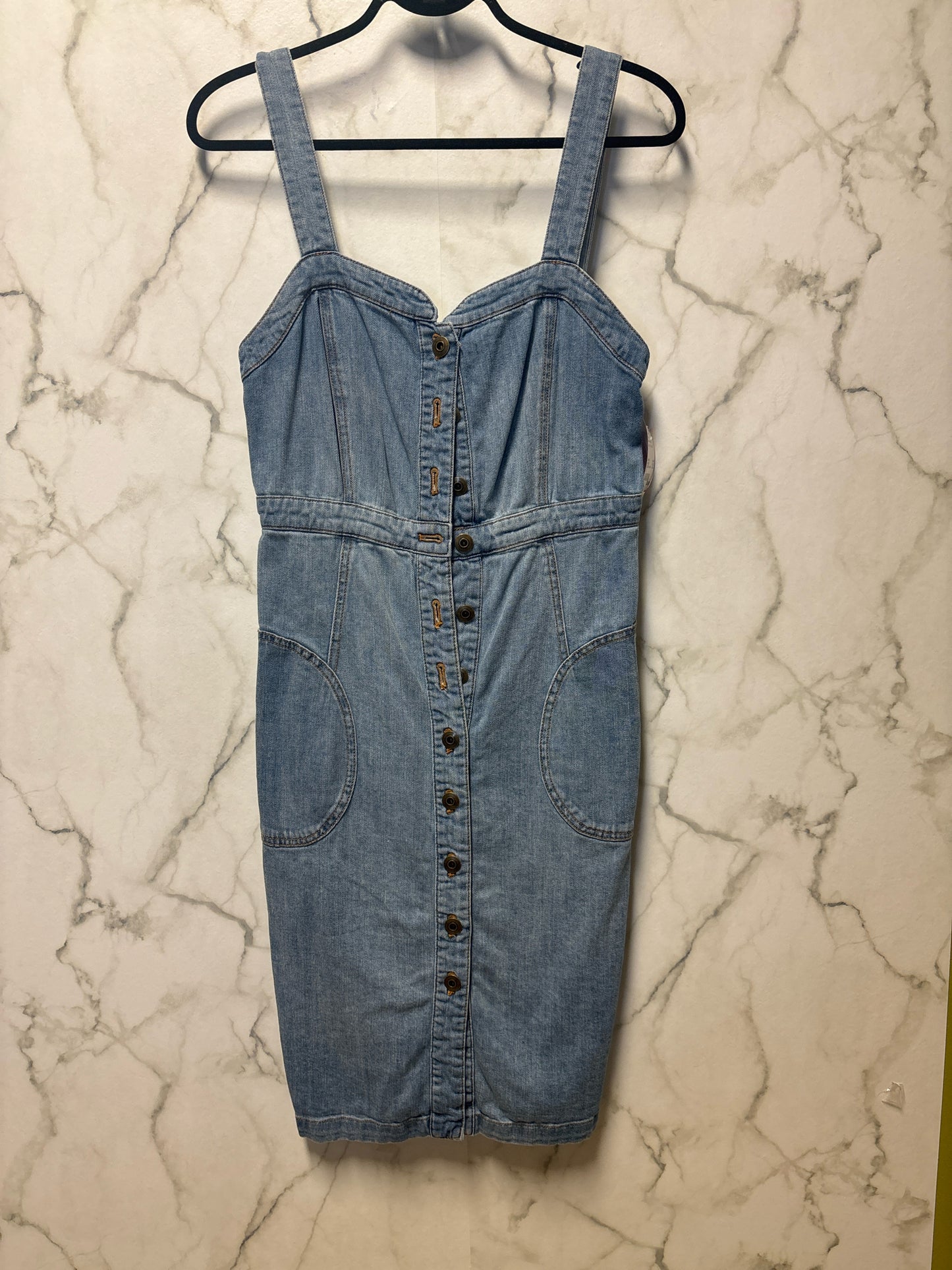 Size 8 Anthropologie Blue Demin Ladies Dress