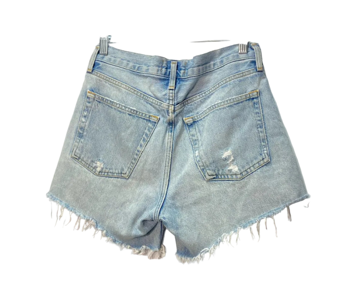 Size 25 Agolde Light Blue Denim Ladies Shorts