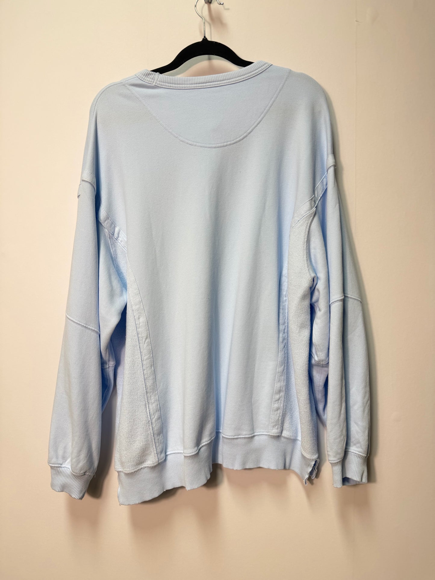 Size S Aerie Light Blue Brand New Ladies Long Slvd Top